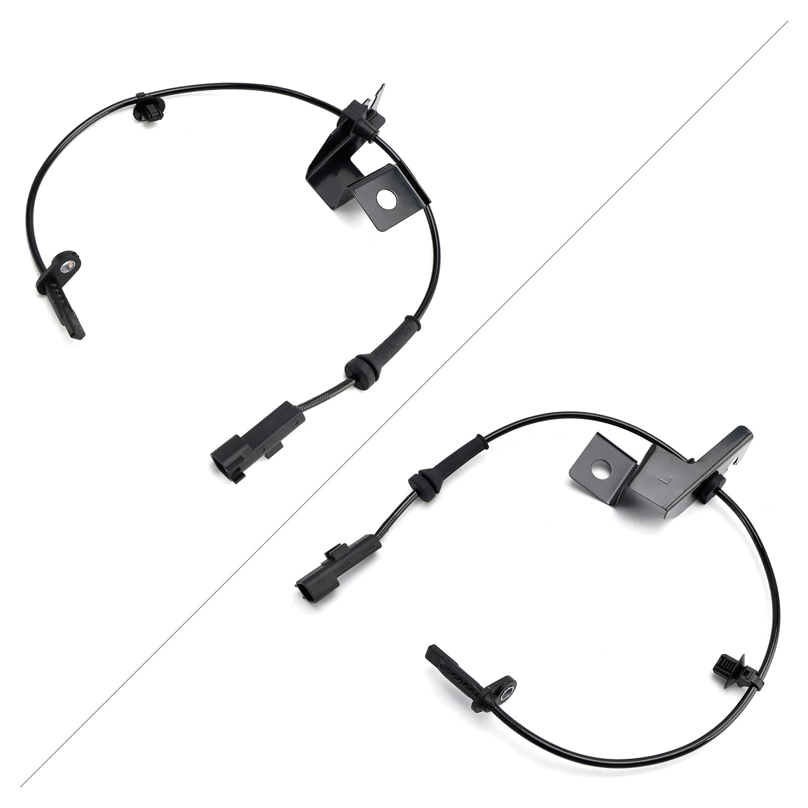 2*Front Left & Right ABS Speed Sensor For Ford Mondeo MK5 Galaxy MK3