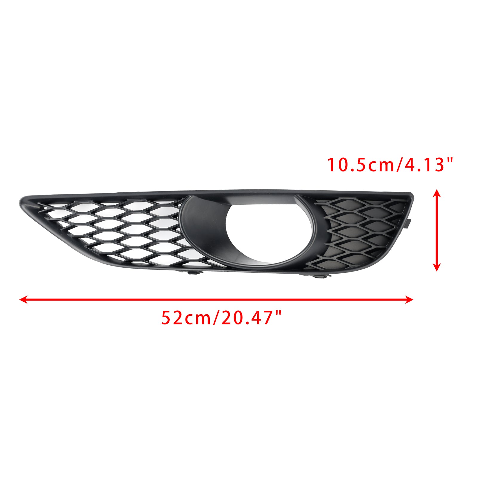 2010-2015 Audi Q7 Sportback 2st Front Bumper Fog Light Grill Lamp Cover