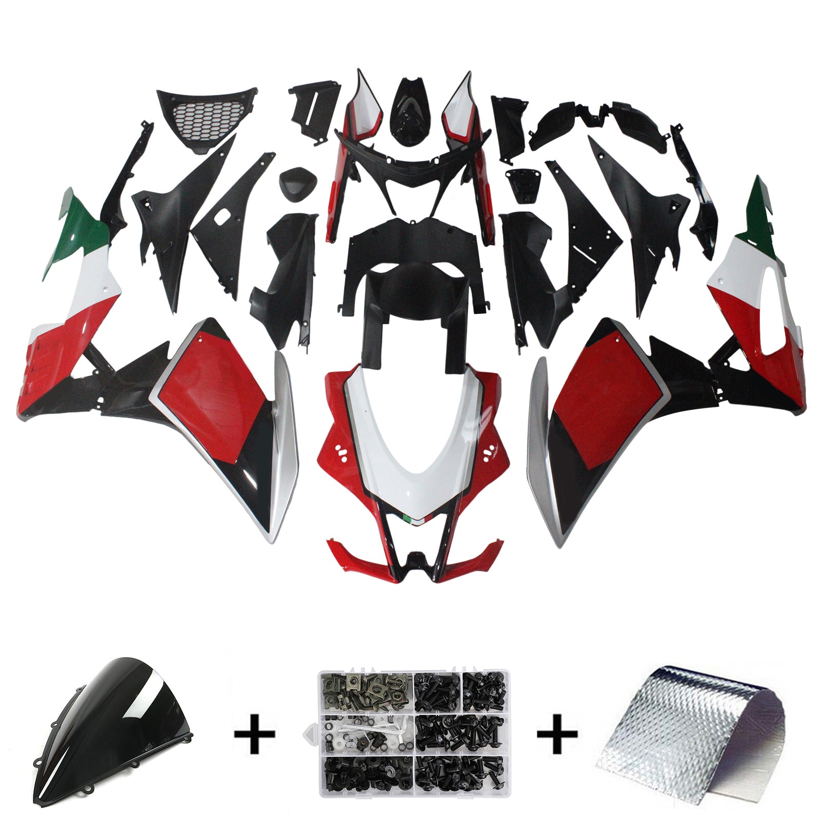 Injection Fairing Kit Bodywork Plastic For Aprilia RSV4 1000 2016-2020