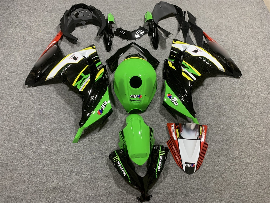 2013-2024 Kawasaki Ex 300/Ninja 300 Kit de carénage injection Bodywork Abs en plastique