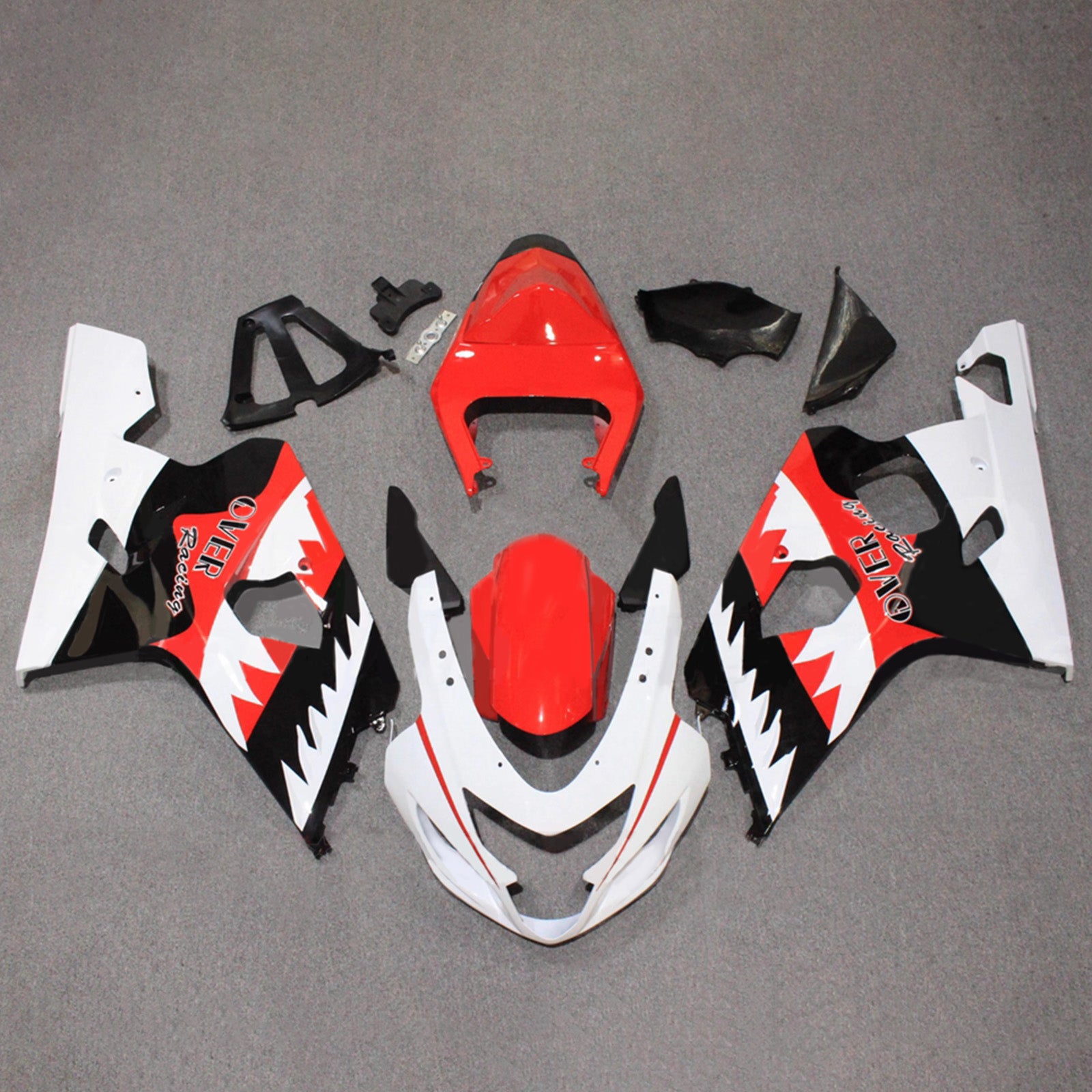 Injection Fairing Kit Bodywork Plastic ABS For Suzuki GSXR 600/750 2004-2005 K4