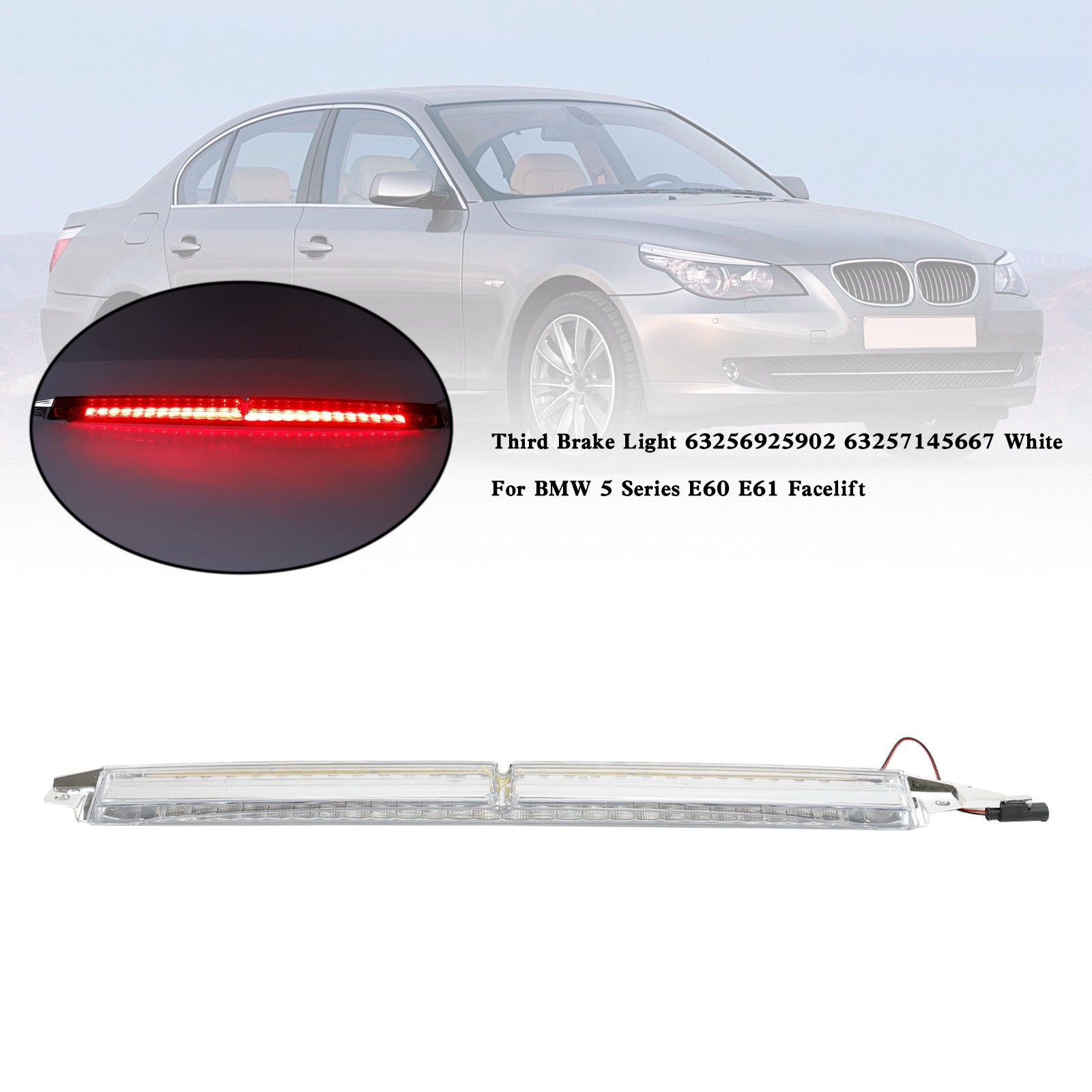 Third Brake Light 63256925902 For BMW 5 Series E60 E61 Facelift