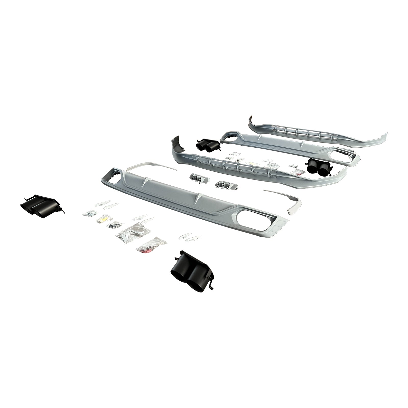 Kit de carrosserie pare-chocs pour AUDI Q8 s-line MK1 2018 – 2023, mise à niveau vers le Style ABT