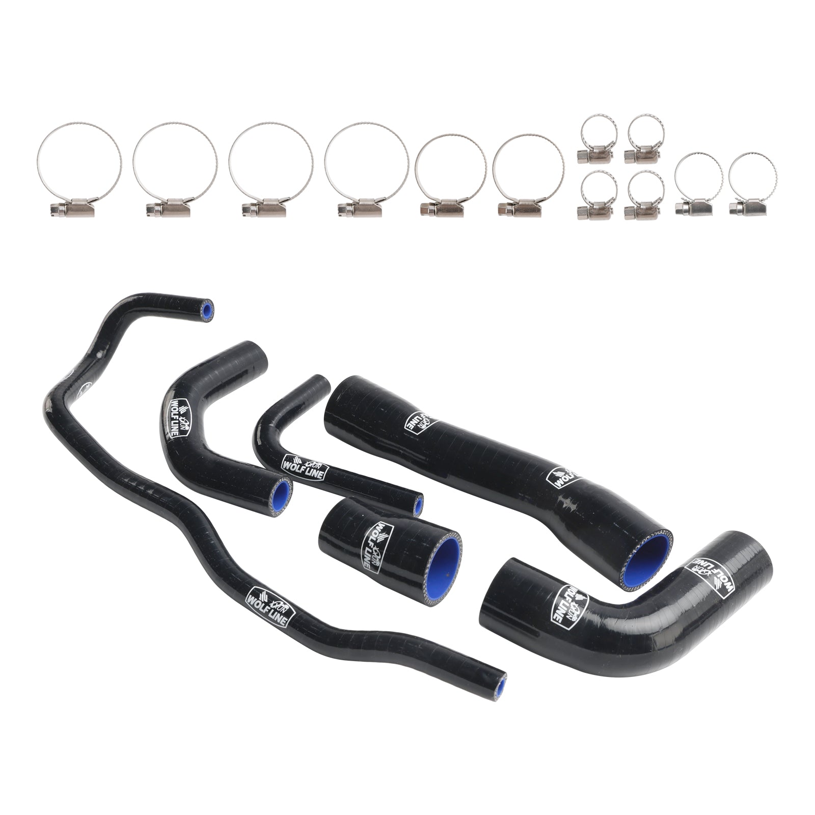 2021-2024 BMW S1000XR Silikon Radiator kjølevæskesett Kit