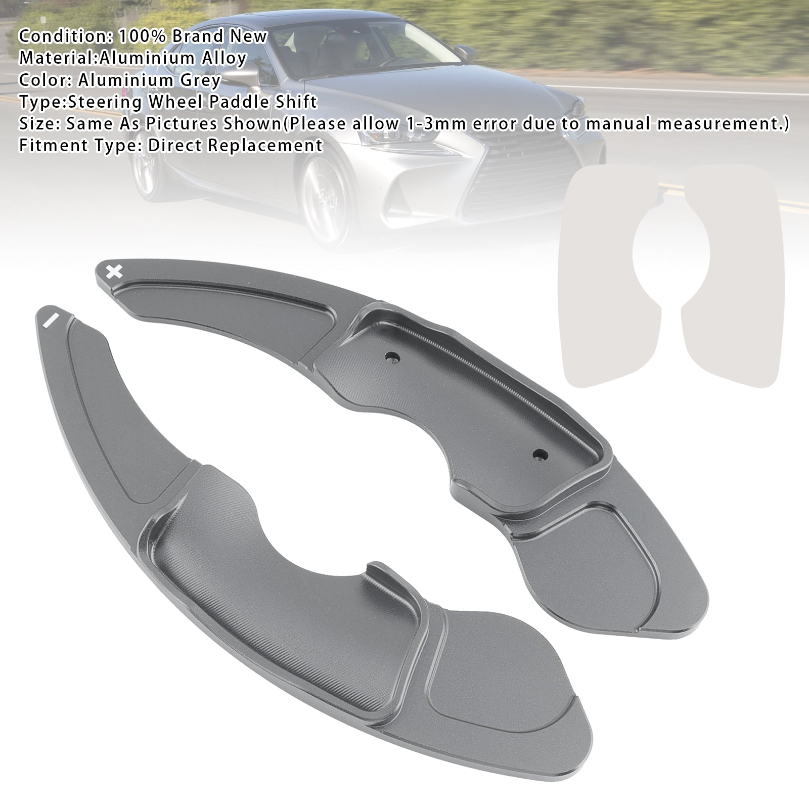 Stuurwielpaddle-shifterverlengingen voor Lexus IS RC RCF NX