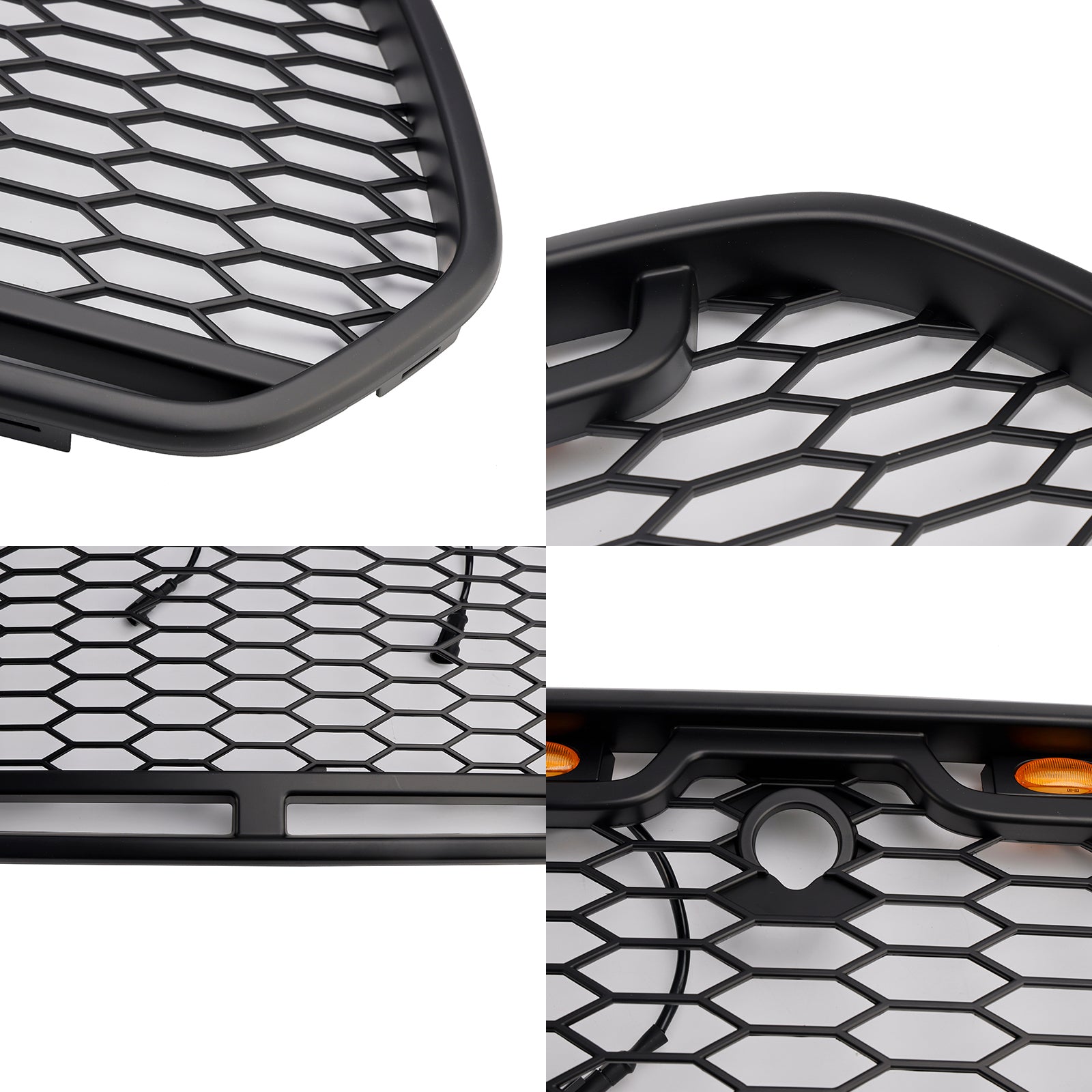 2015-2018 Ford Transit Mk8 Raptor s Matt Matt Black Front Bumper Grill Grill