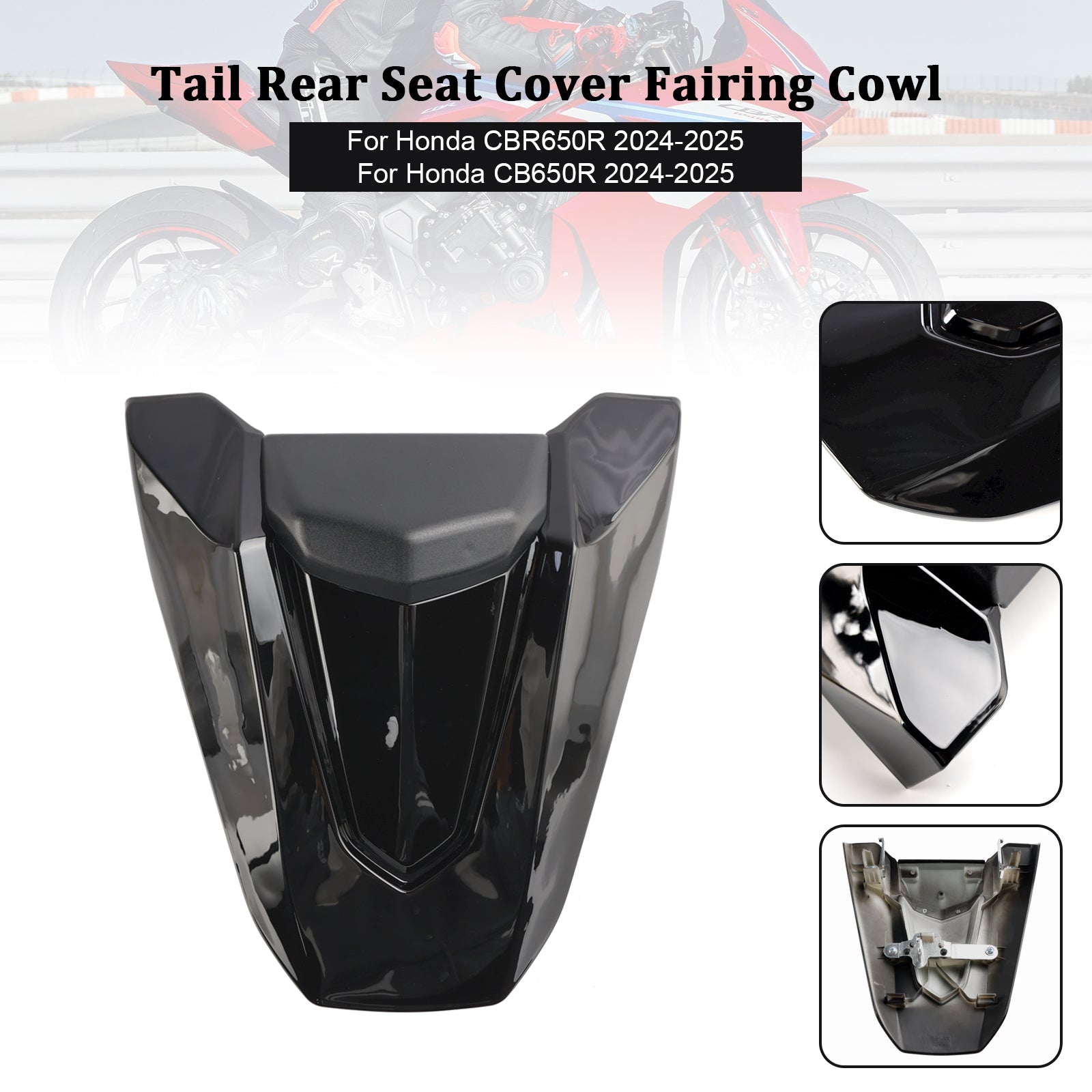 2024-2025 Honda CBR650R CB650R Bakre halesete Fairing Cover