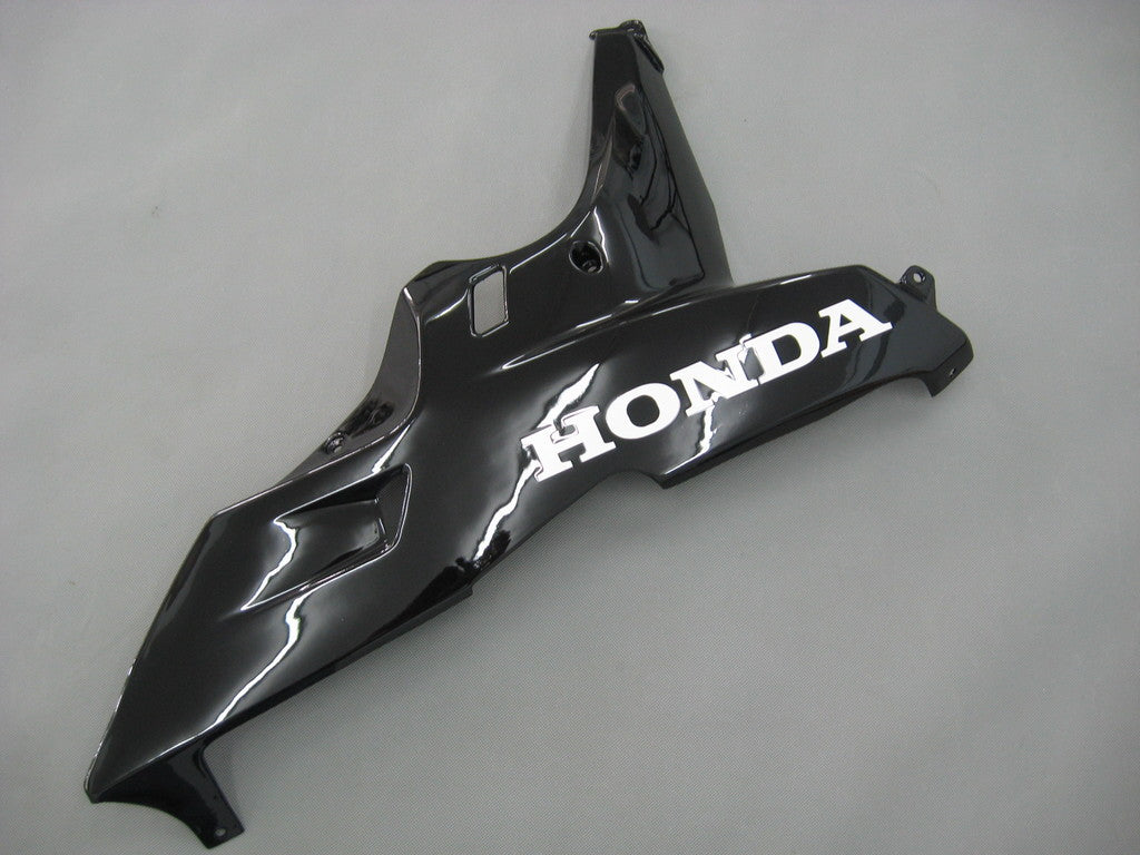 2007-2008 CBR600RR Bodywork Fairing White & Black ABS Injection Molded Plastics Set Generic