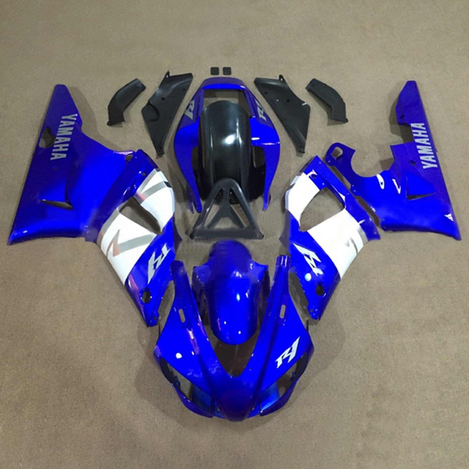 1998-1999 Yamaha yzf 1000 R1 Kit de camence d'injection de carrosserie en plastique ABS # 124