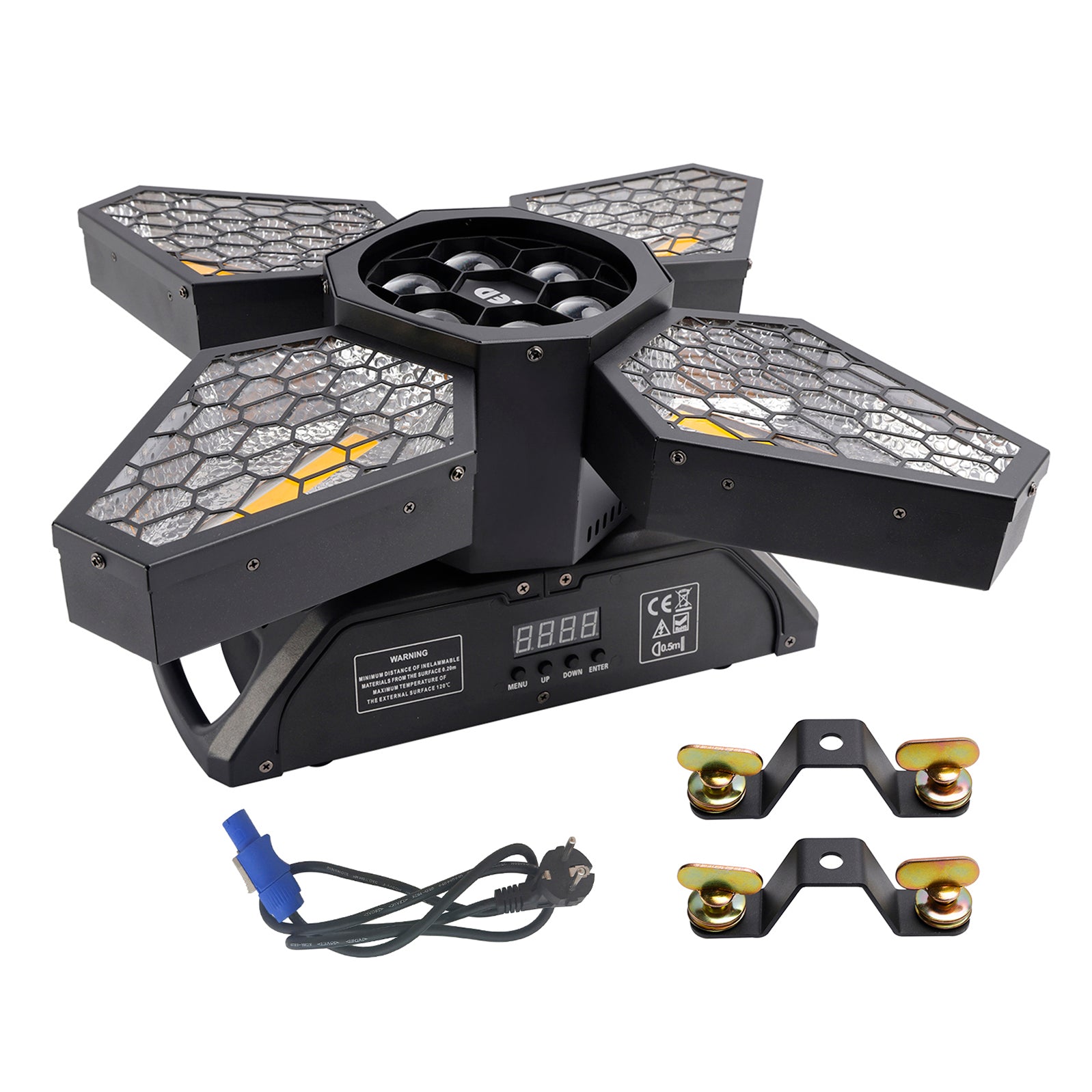4 Arms Bee Eye Zoom Light Beam DMX Stage Light Disco Show Bar Party Lighting