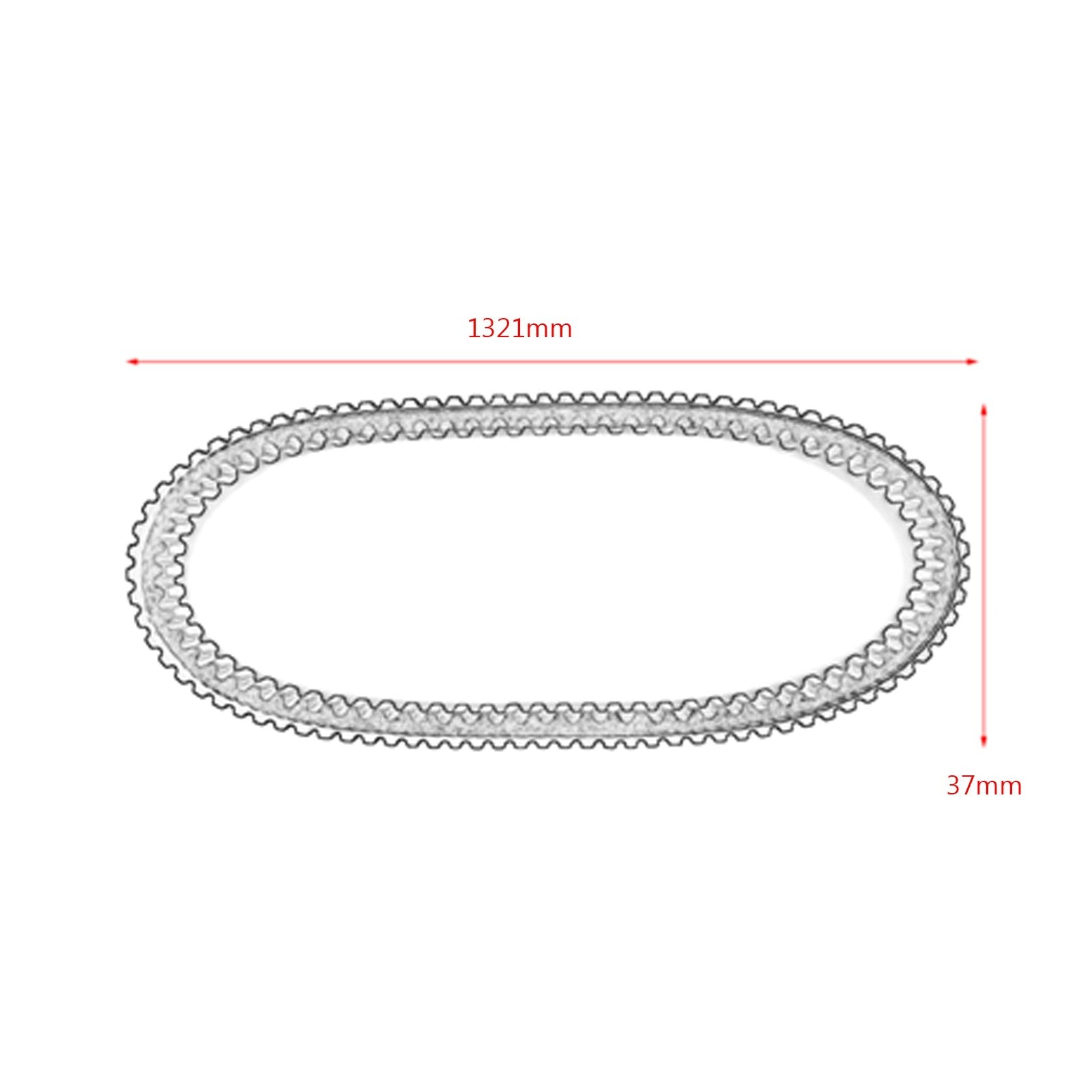 Drive Belt 417300069 For Ski-Doo Formula III 600 700 Mach Z LT I R 1998
