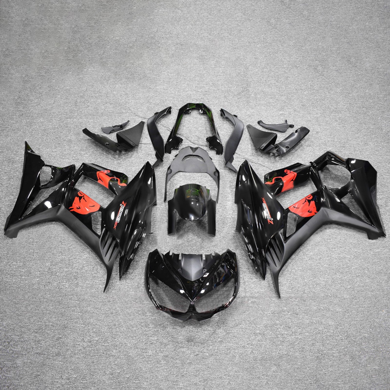 Injection Fairing Kit Bodywork Plastic ABS fit For Kawasaki Z1000SX 2010-2015