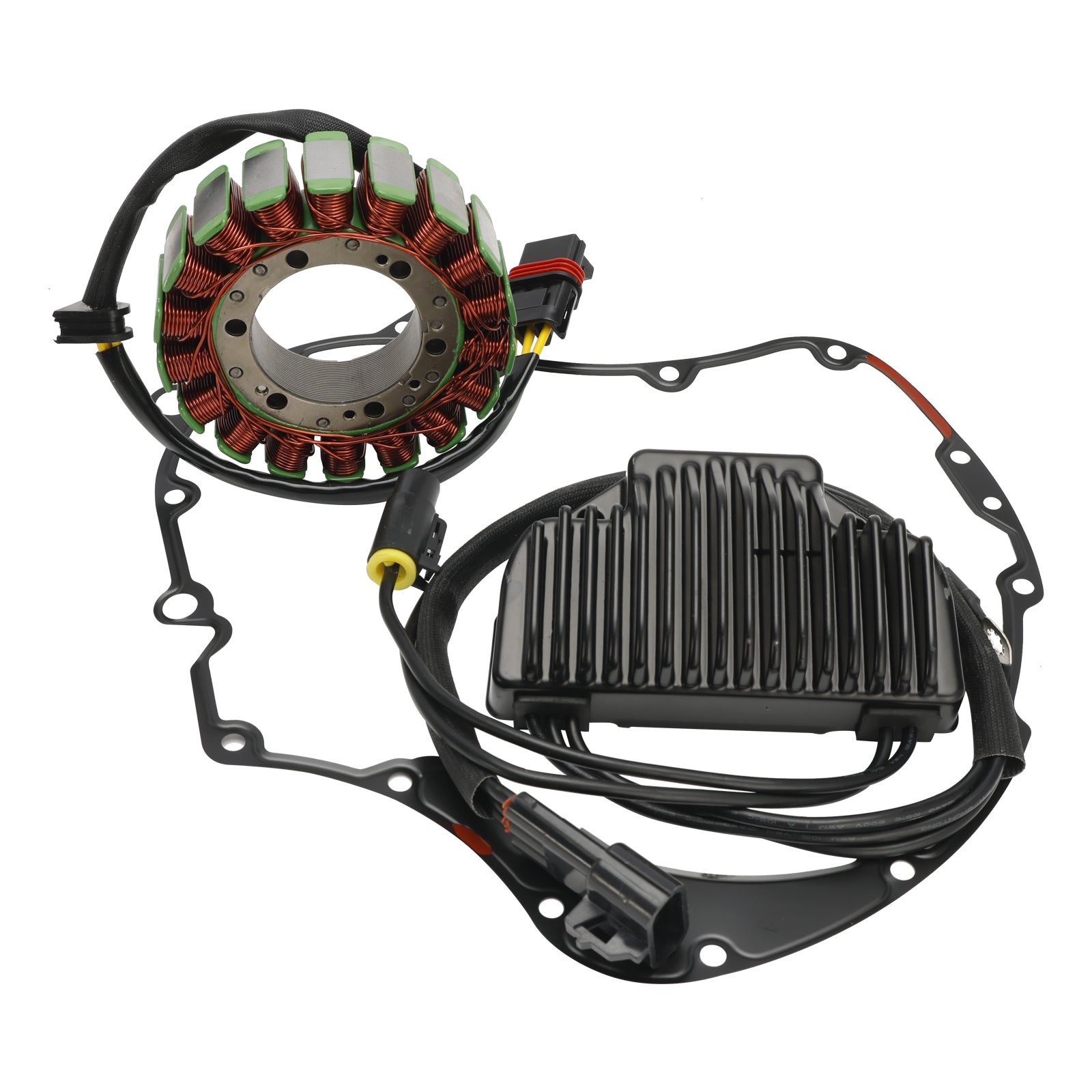 2002-2003 VRSCA 1HAZ VRSCA V-ROD Magneto Spoel Stator + Spanningsregelaar + Pakking Assy 30734-01 K