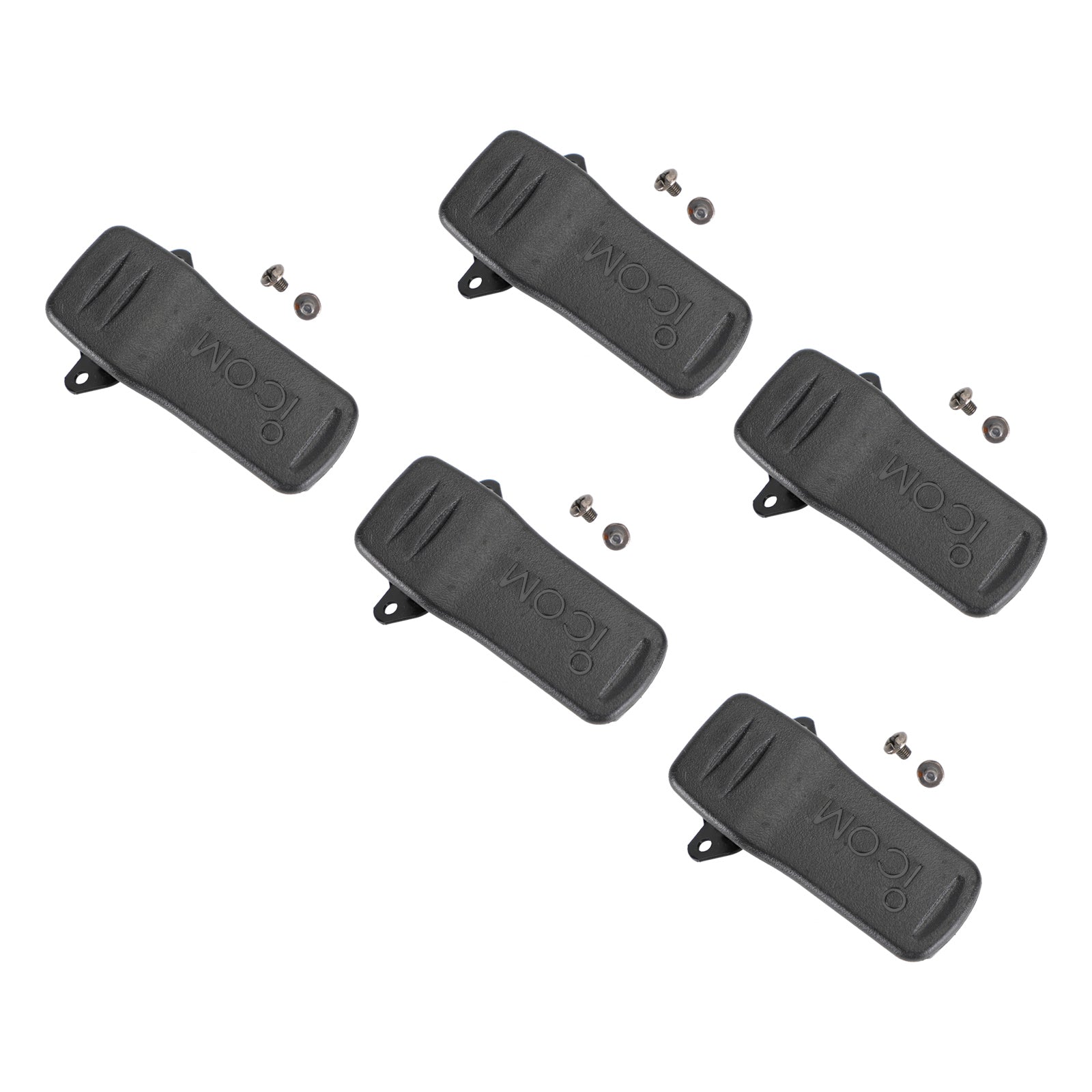 5 stuks Walkie Talkie Two Way Radio Communicator MB-98 Riemclip voor ICOM IC-F50