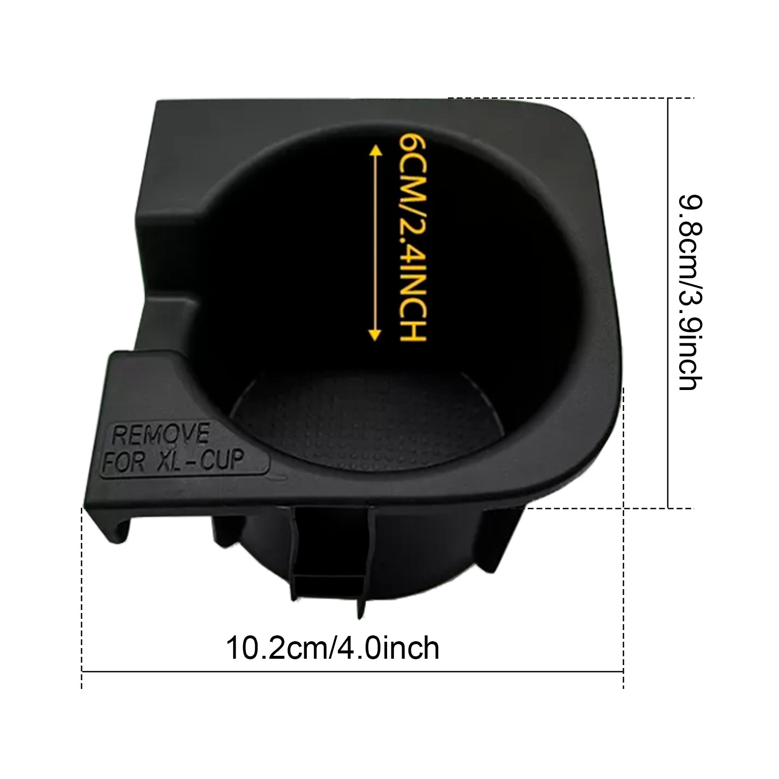 2005-2017 Toyota Tacoma 2 STUKS Rechts + Links Zwart Middenconsole Bekerhouder Insert