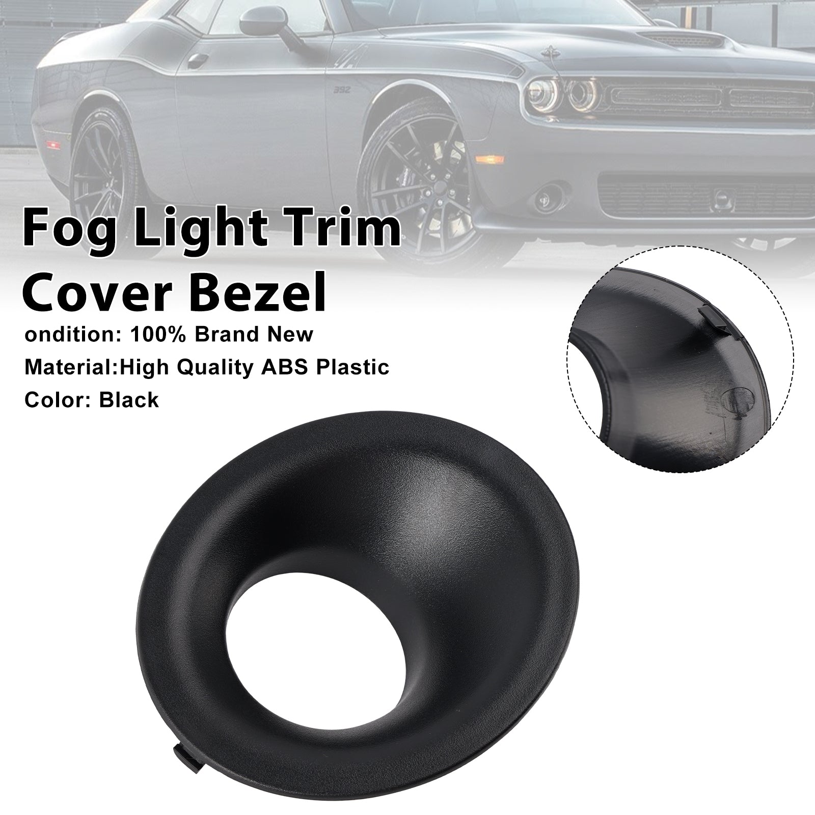 Venstre tåkelyselys for Dodge Challenger 2015-2021 68259663AA