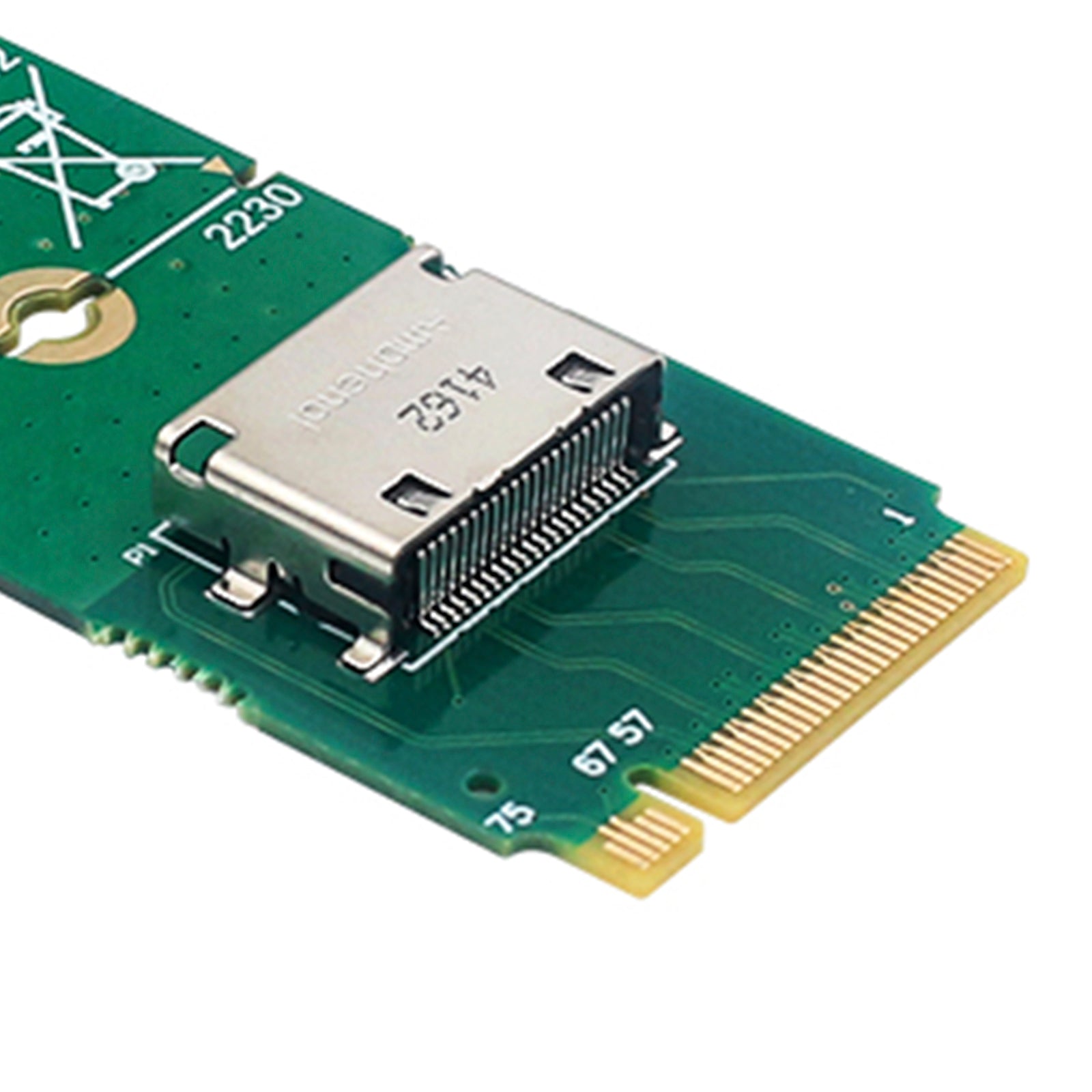 M.2 naar OCuLink-adapterkaart M.2 M SLEUTEL naar OCULINK-interfaceconversiekaart