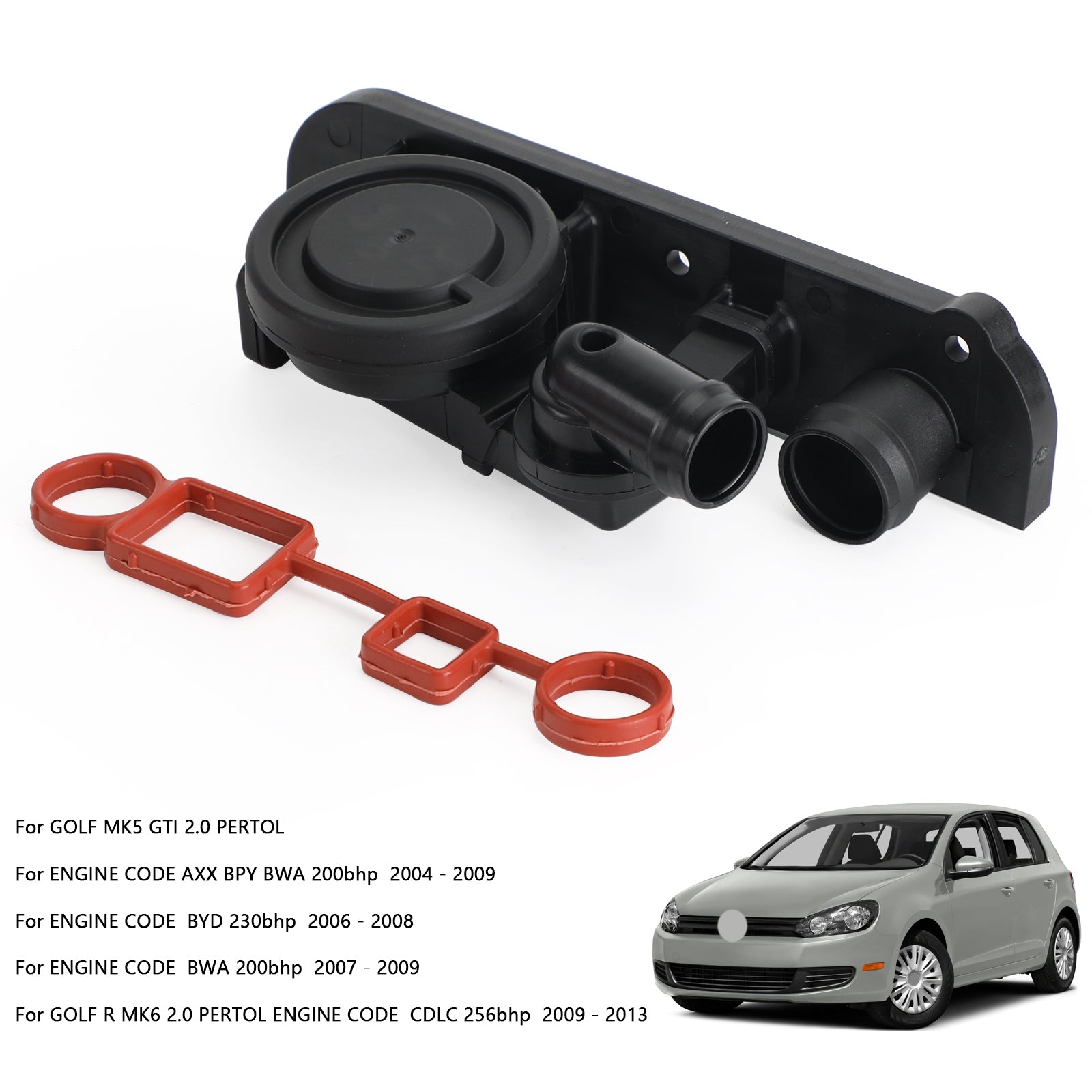 Soupape de reniflard PCV soupape PCV TFSI 06F129101 pour VW Golf Mk5 2.0 GTI Mk6