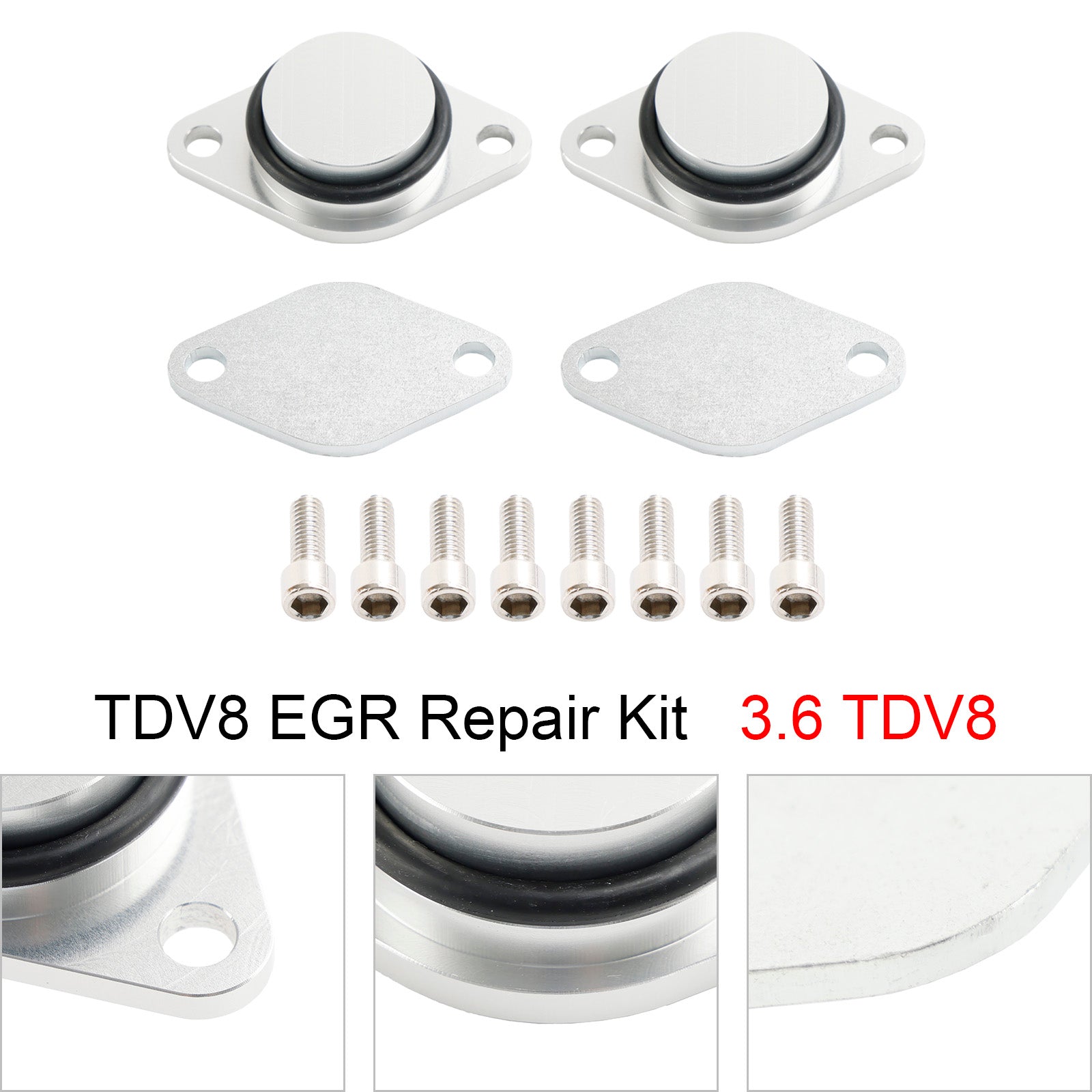 EGR-klepreparatieset, blanco plaat, geschikt voor Range Rover L322 Vogue 3.6 TDV8