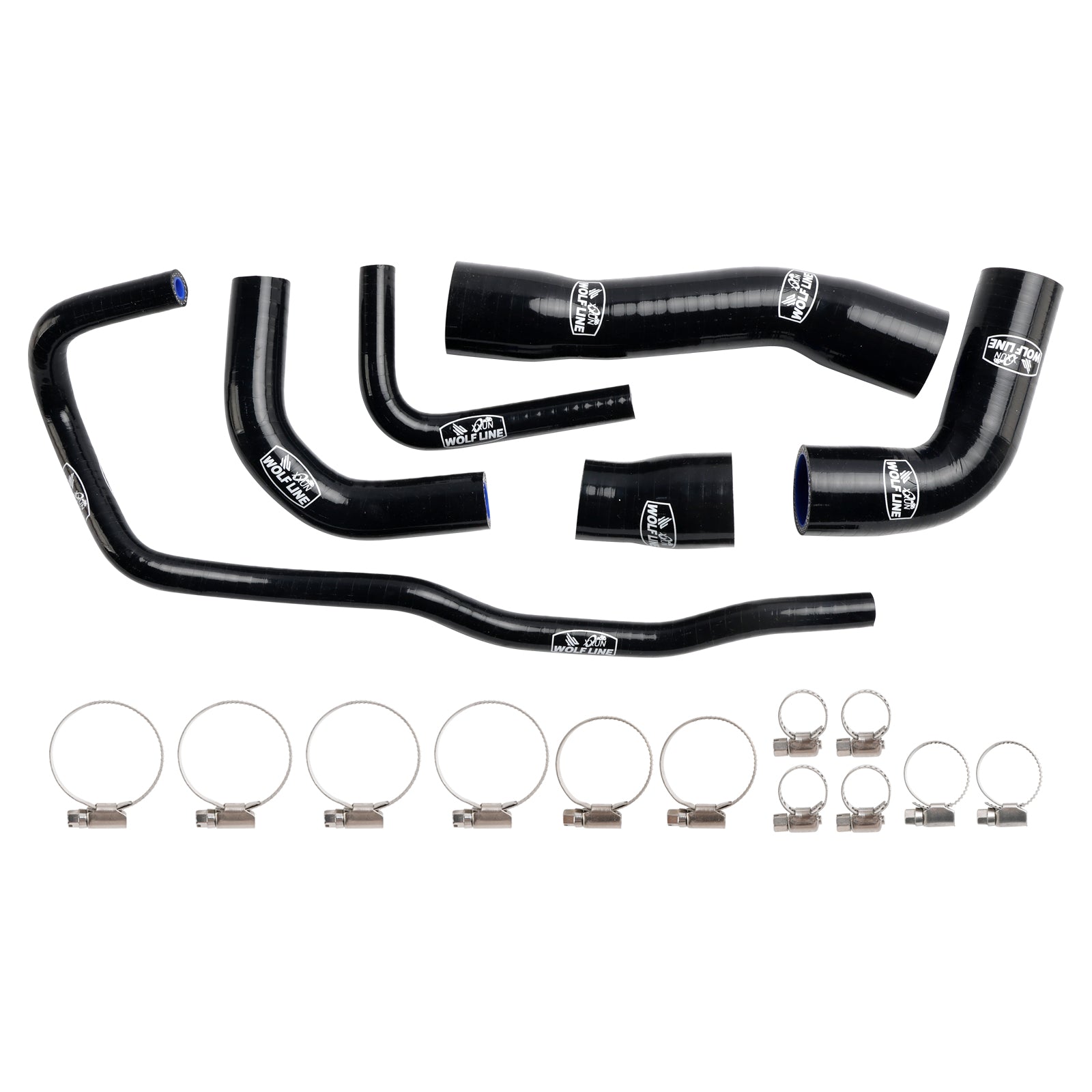 2021-2024 BMW S1000XR Silikon Radiator kjølevæskesett Kit
