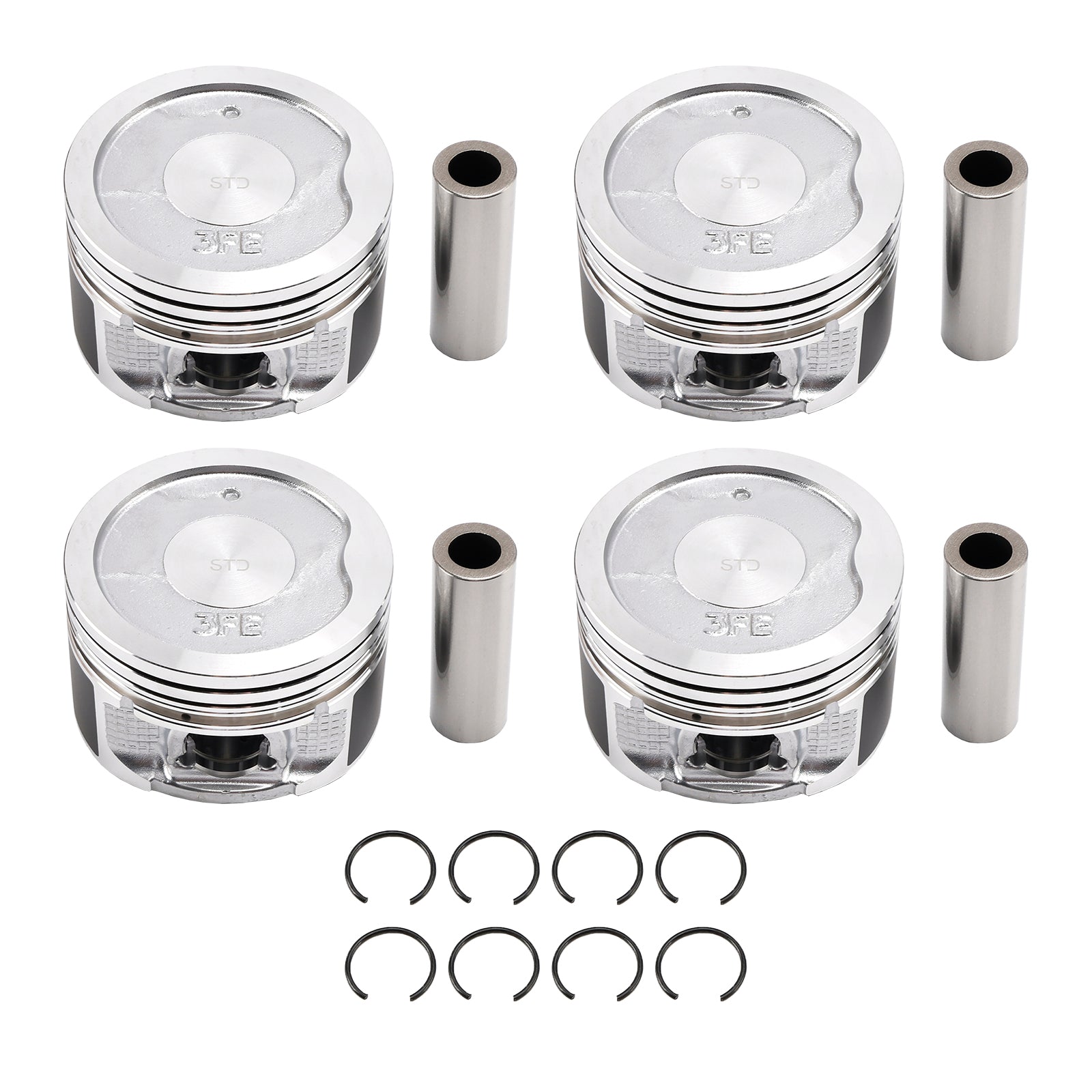 3RZ-FE renoveringssats för motoröversyn för Toyota 4Runner Tacoma T100 2.7L 1994-2004