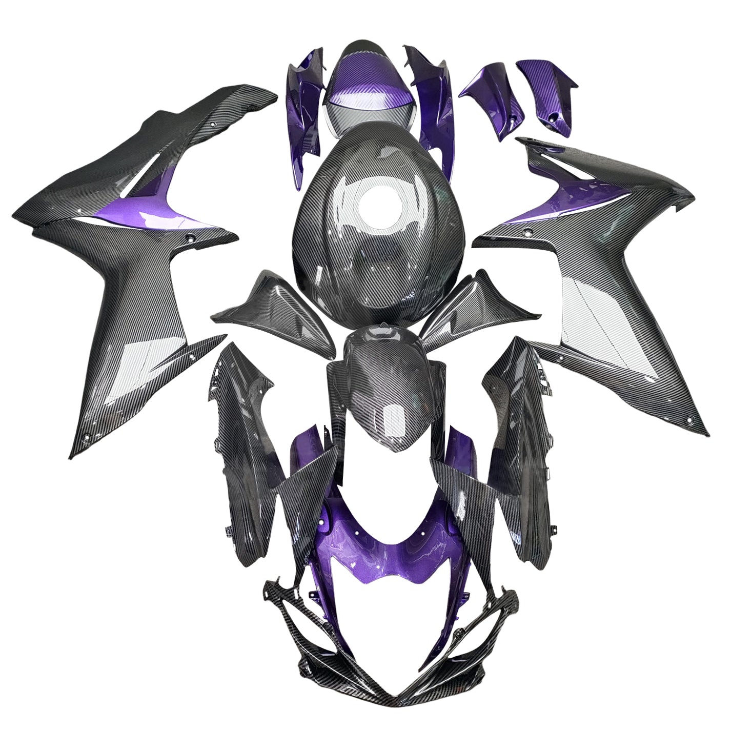Kit de carénage injection Bodywork Abs en plastique pour Suzuki GSXR 600/750 2011-2025 K11