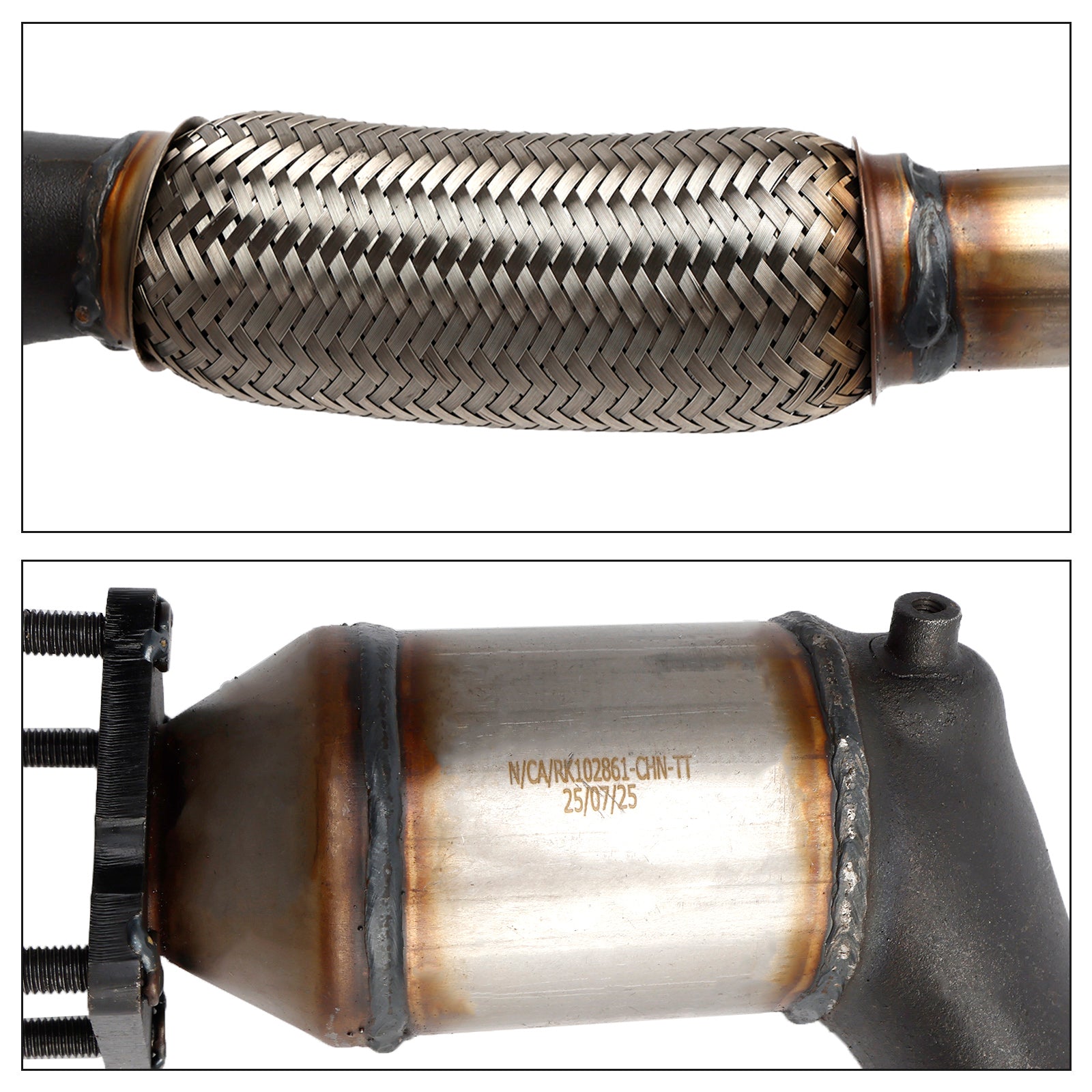 Conversor Catalítico para VW Golf Jetta Touran Skoda Octavia Audi A3 1.6 FSI