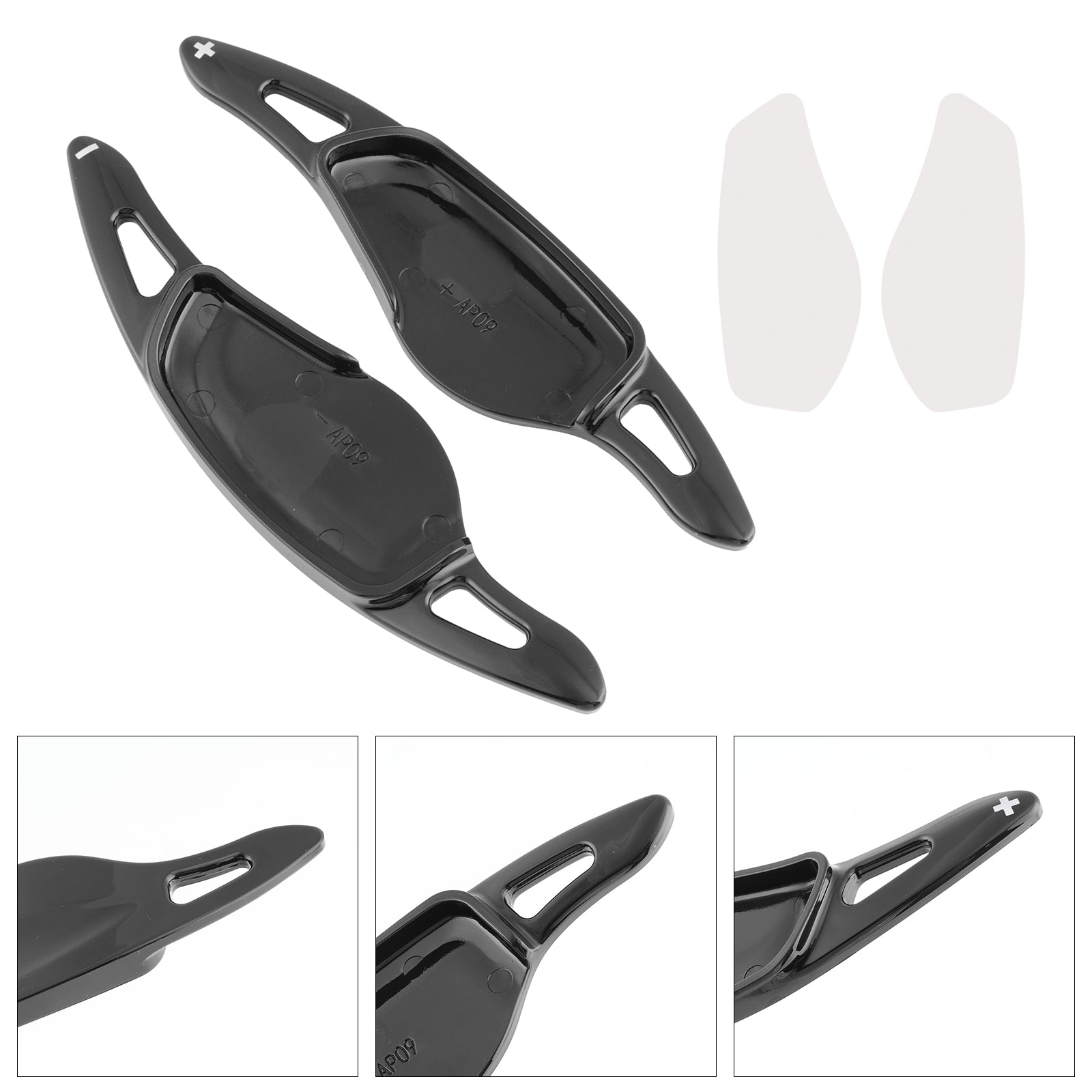 Stuurwiel Paddle Shifter Uitbreidingen Voor BMW G20 G21 G30 G31 F40 F22 Zwart