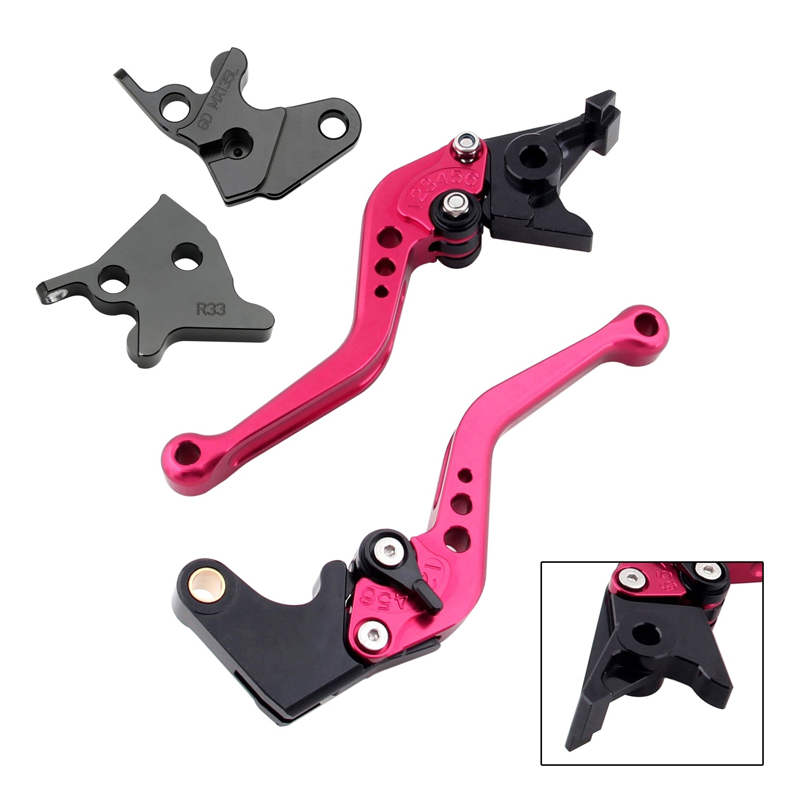 2005-2014 Yamaha YBR125 Ny kort clutchbremsespak