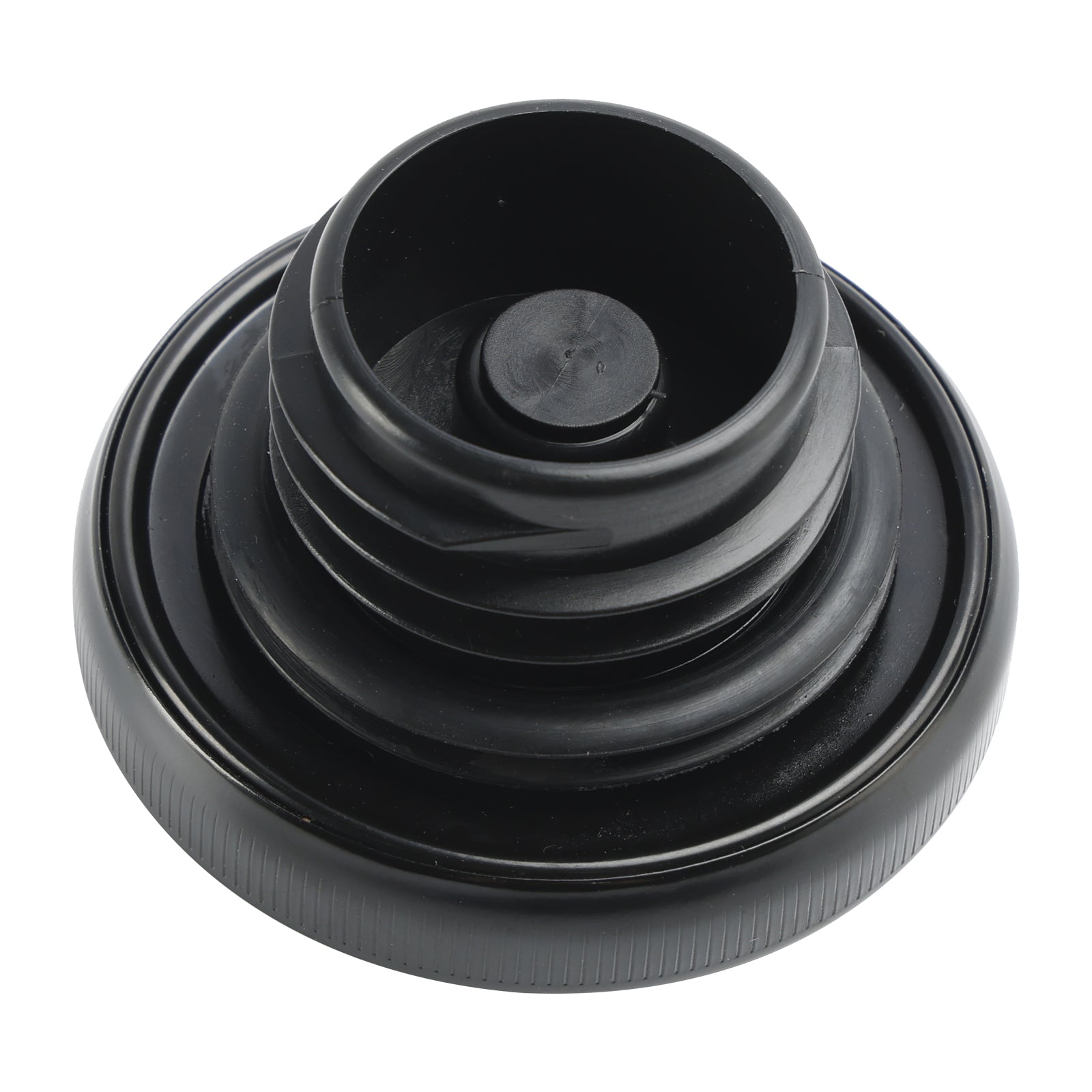 BLACK GAS FUEL CAP VENTED FOR SOFTAIL FLSTN FXSTD FXST FLS 2000-2020 61272-92