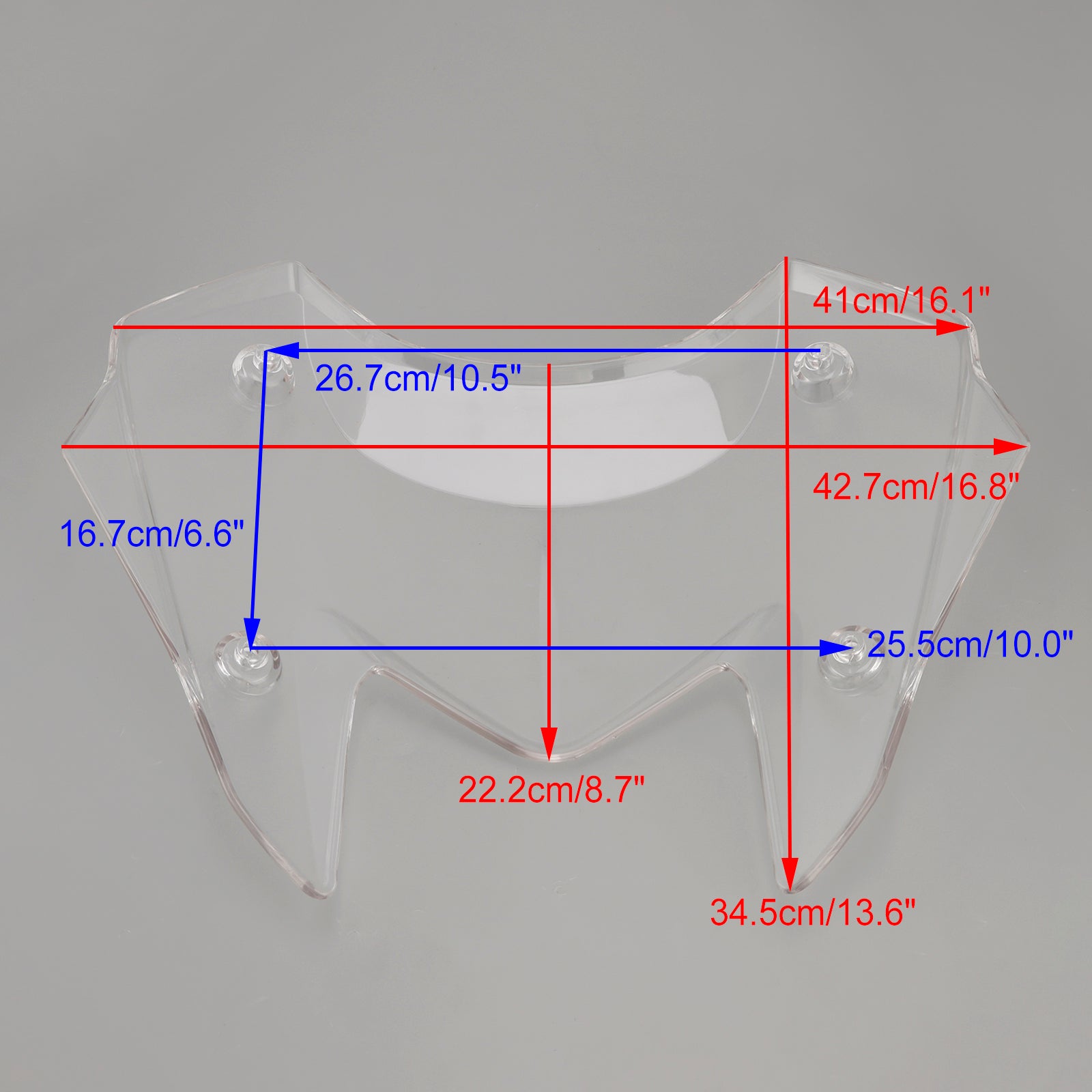2022-2024 YAMAHA T-MAX 560 Windshield WindScreen + Bracket