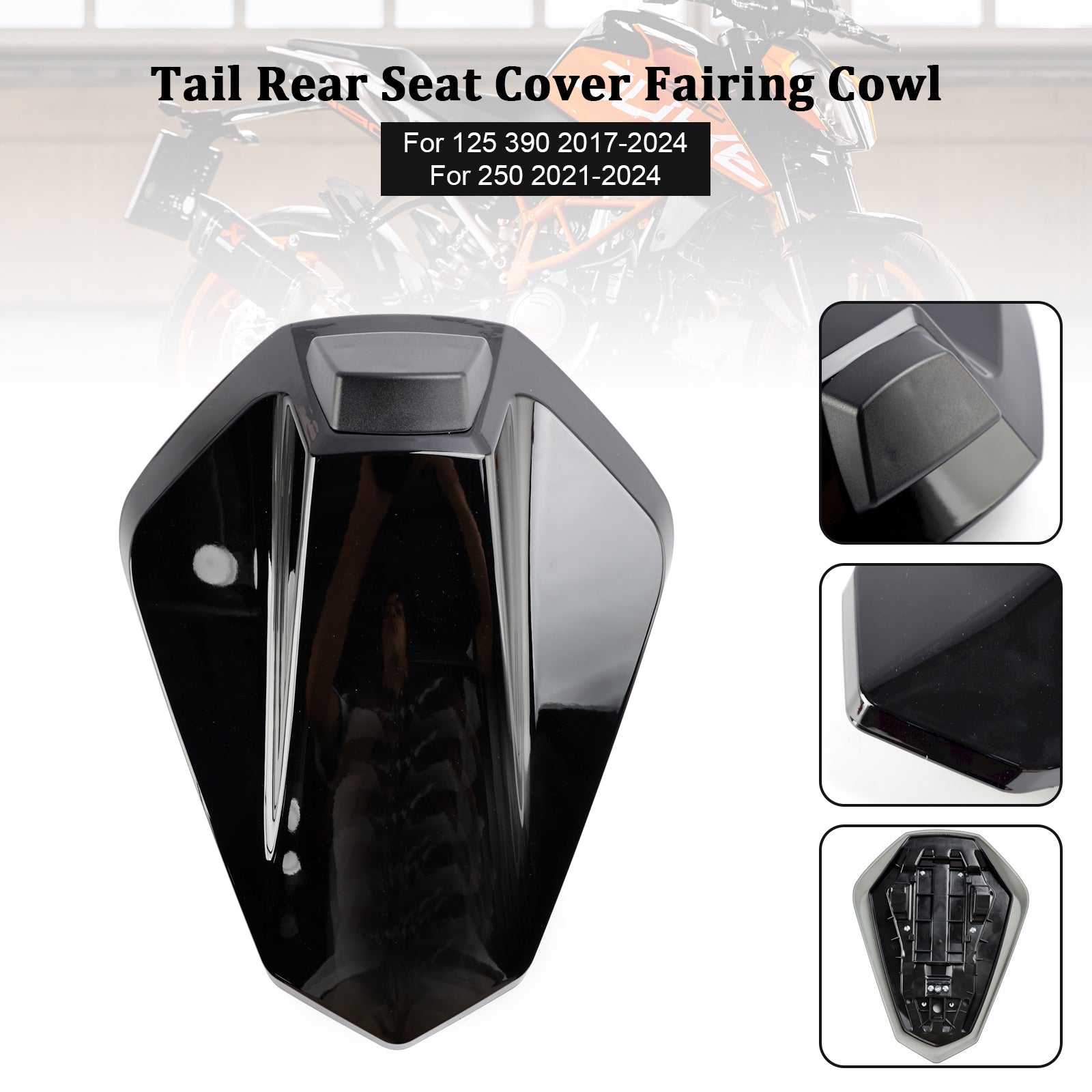 2017-2024 125 250 390 Tail Rear Seat Cover Fairing Cowl