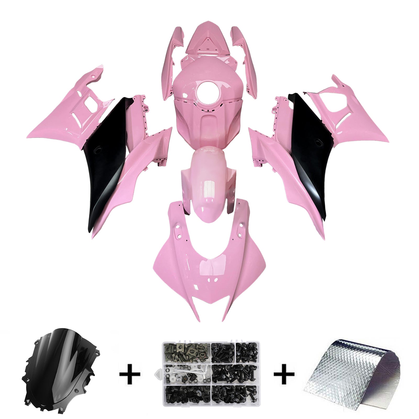 Injection Fairing Kit Bodywork Plastic ABS fit For Yamaha YZF R3 R25 2022-2024