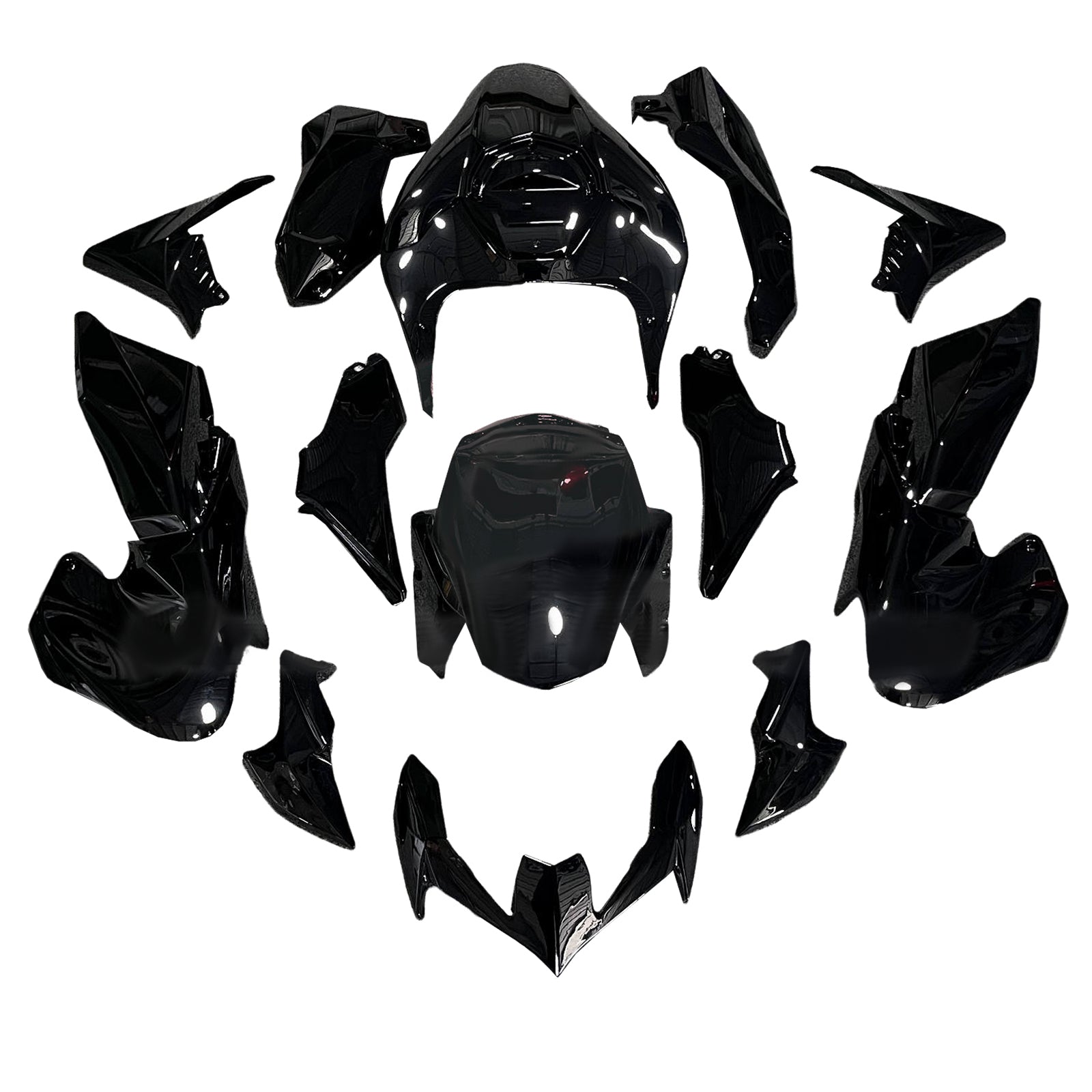 Injeksjon Fairing Kit Bodywork Plast Abs Fit for Kawasaki Z900 2020-2024