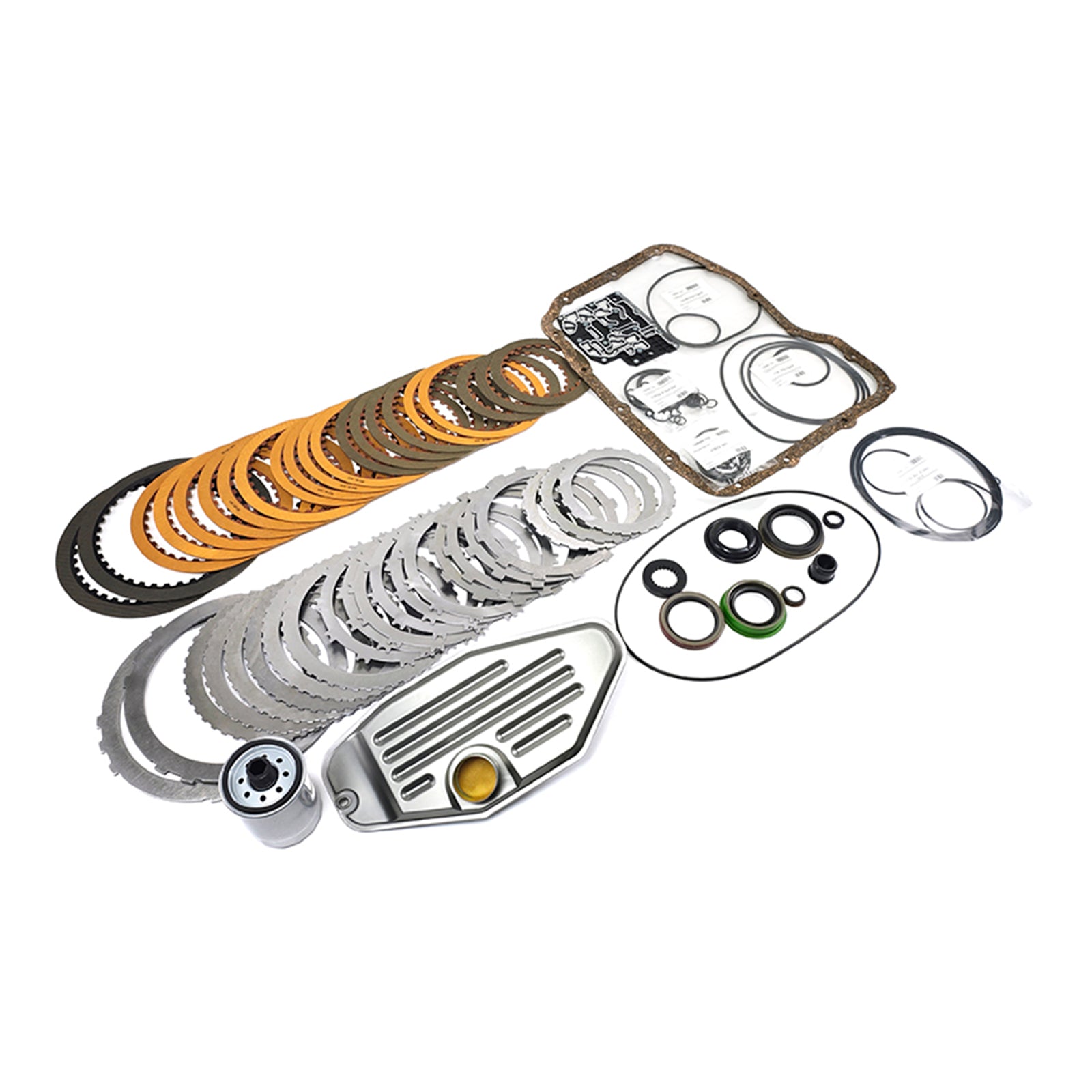 45RFE 65RFE 545RFE Super Master Rebuild Kit w/4WD Filter Friction Steel 99-Up