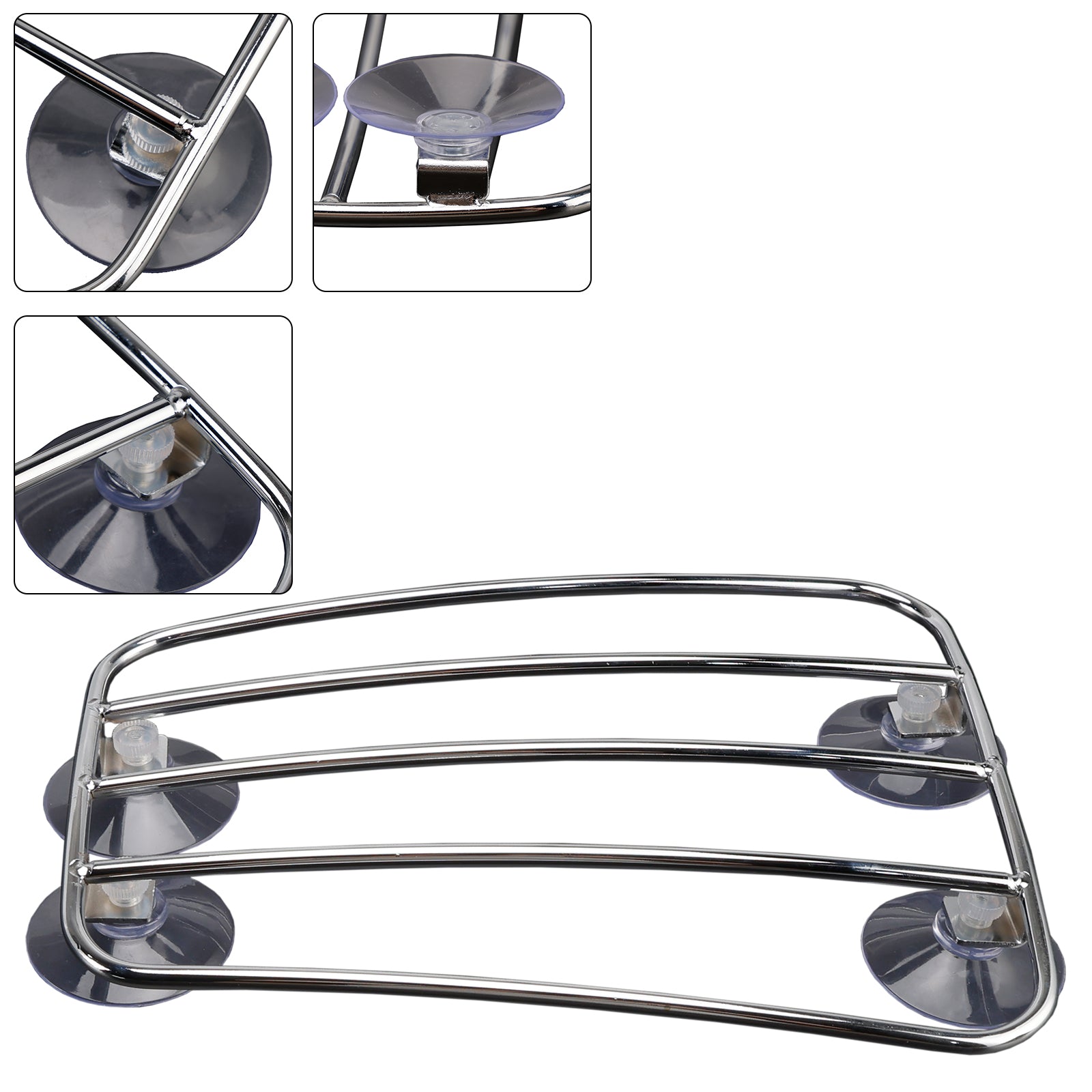 Motorfiets Brandstoftank Rack Chrome Voor Bonneville T100 T120 Thruxton Scrambler 900