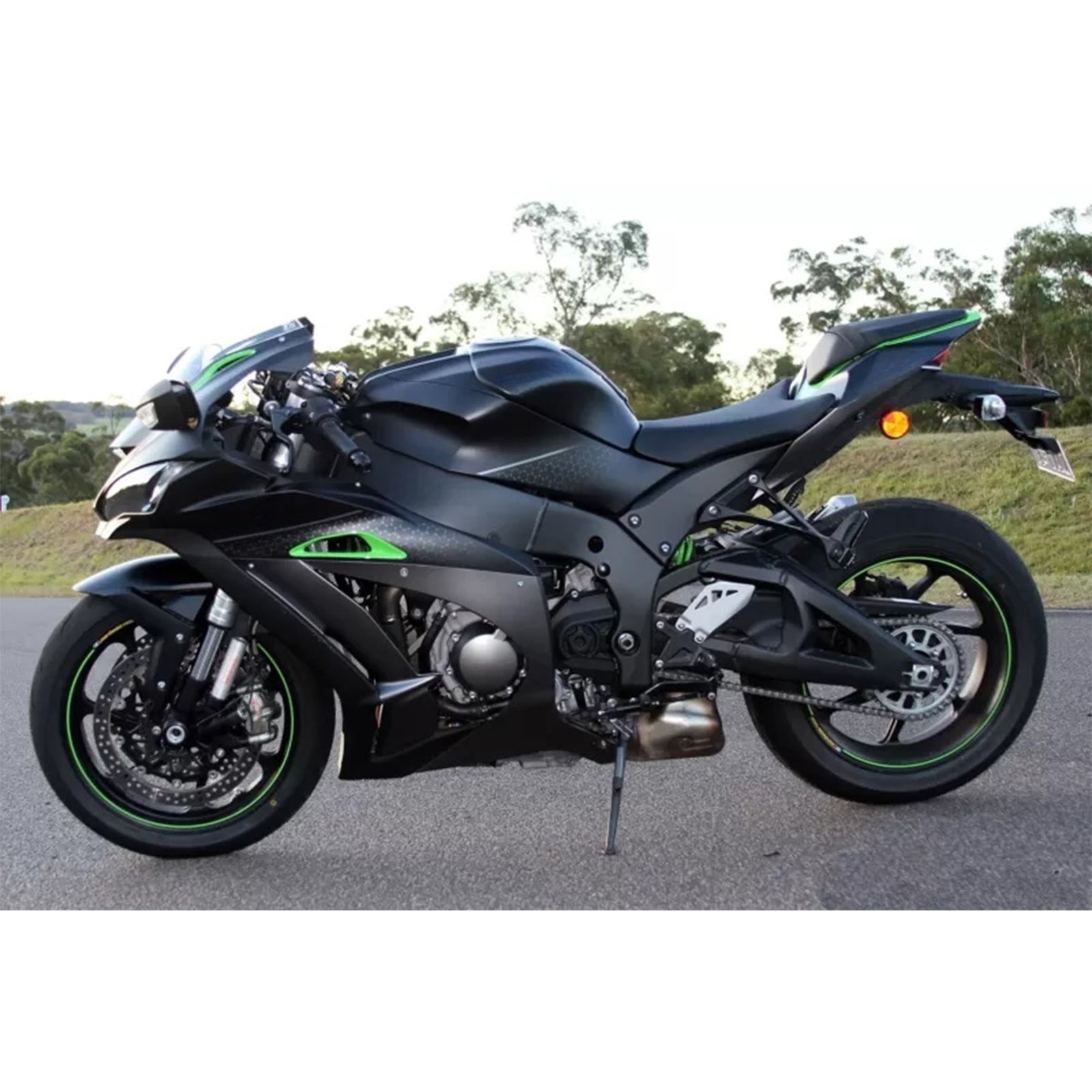 Injection Fairing Kit Bodywork Plastic ABS fit For Kawasaki EX250 Ninja250R 2008-2012