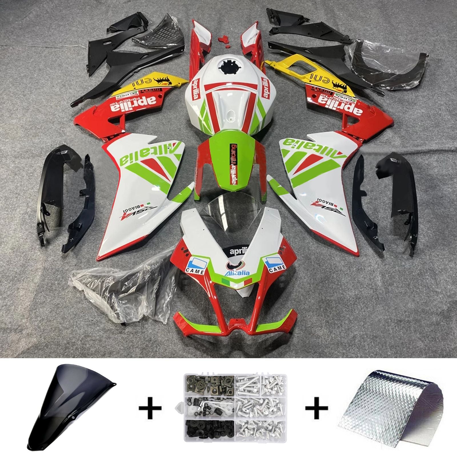 2012-2016 Aprilia RS4 125 50 Injection Fairing Kit Bodywork