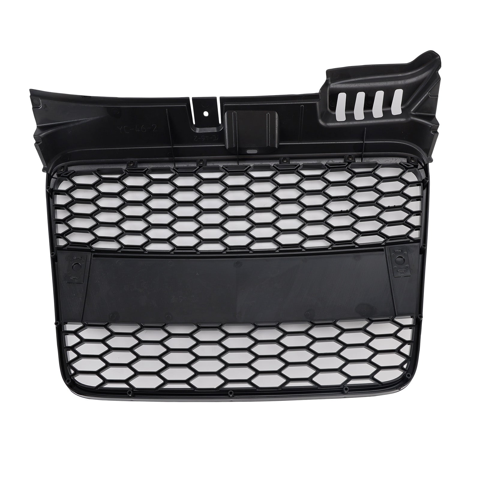 RS4 Style Front Honeycomb Mesh Grille Grill Fit Audi A4 B7 S-Line 2005-2008