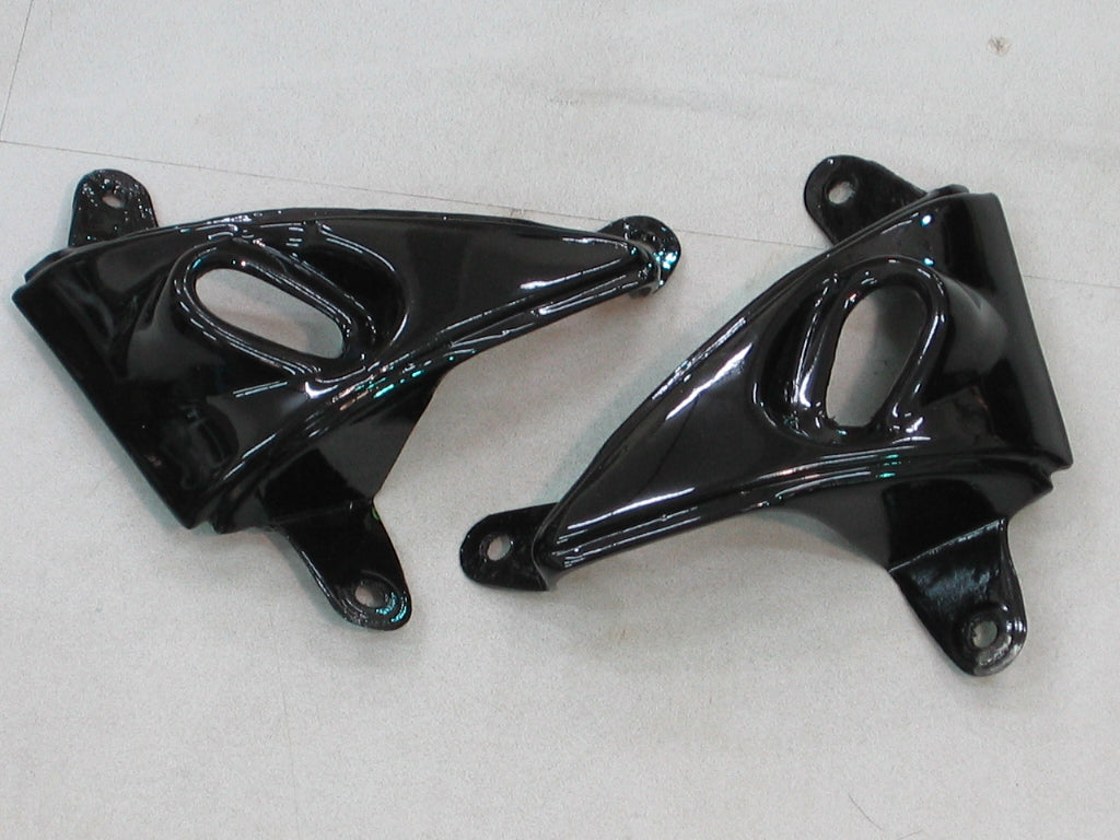 2005-2006 Kawasaki ZX6R 636 Fairings Black ZX6R Racing Generic