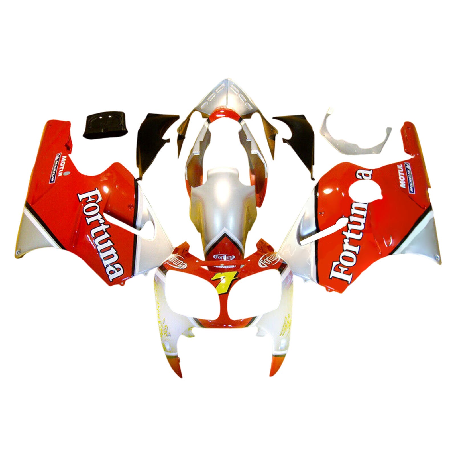 2000-2001 Kawasaki ZX12R Injection Fairing Kit Bodywork Plastic ABS