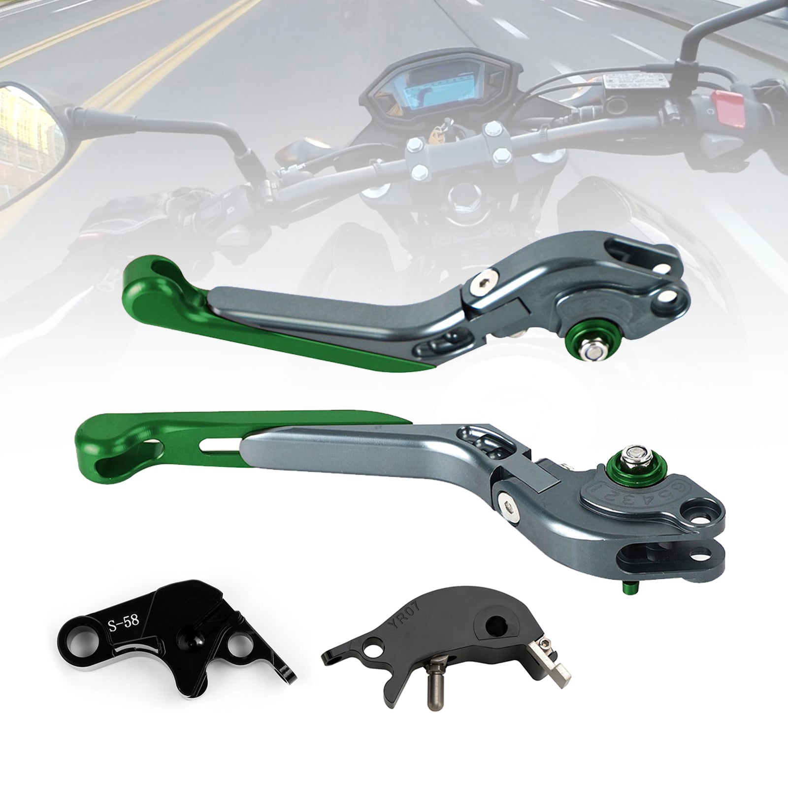 2022-2023 YAMAHA YZF R7 MT-10/SP FZ-10/SP Palanca de freno de embrague ajustable
