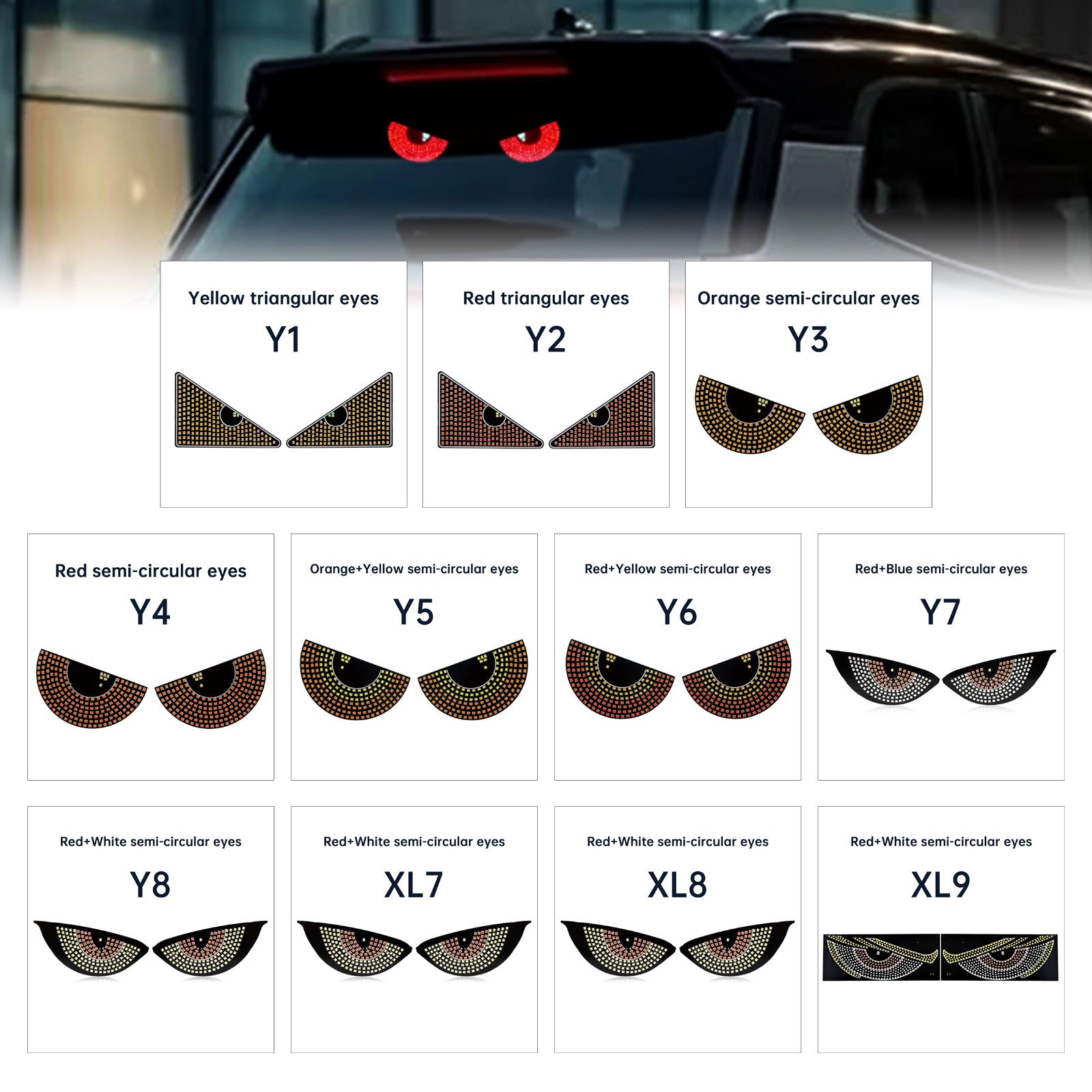 LED-SCREEL'SEL'S EYE COLE LUZ DINHIA