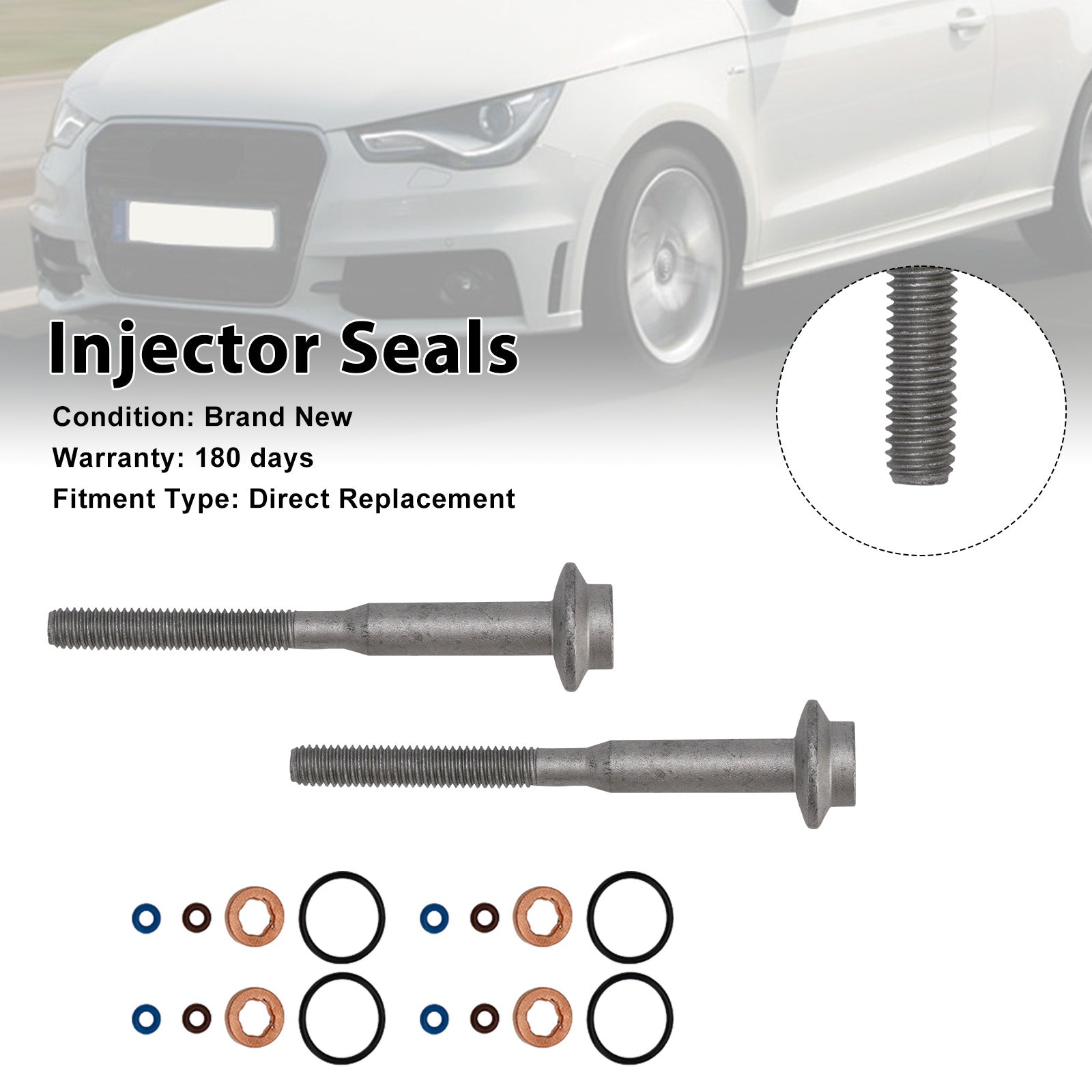 Brandstofinjectorring Ring Afdichtingsbout 03L130277B Fit VW Caddy 1.6TDI A2C59513554