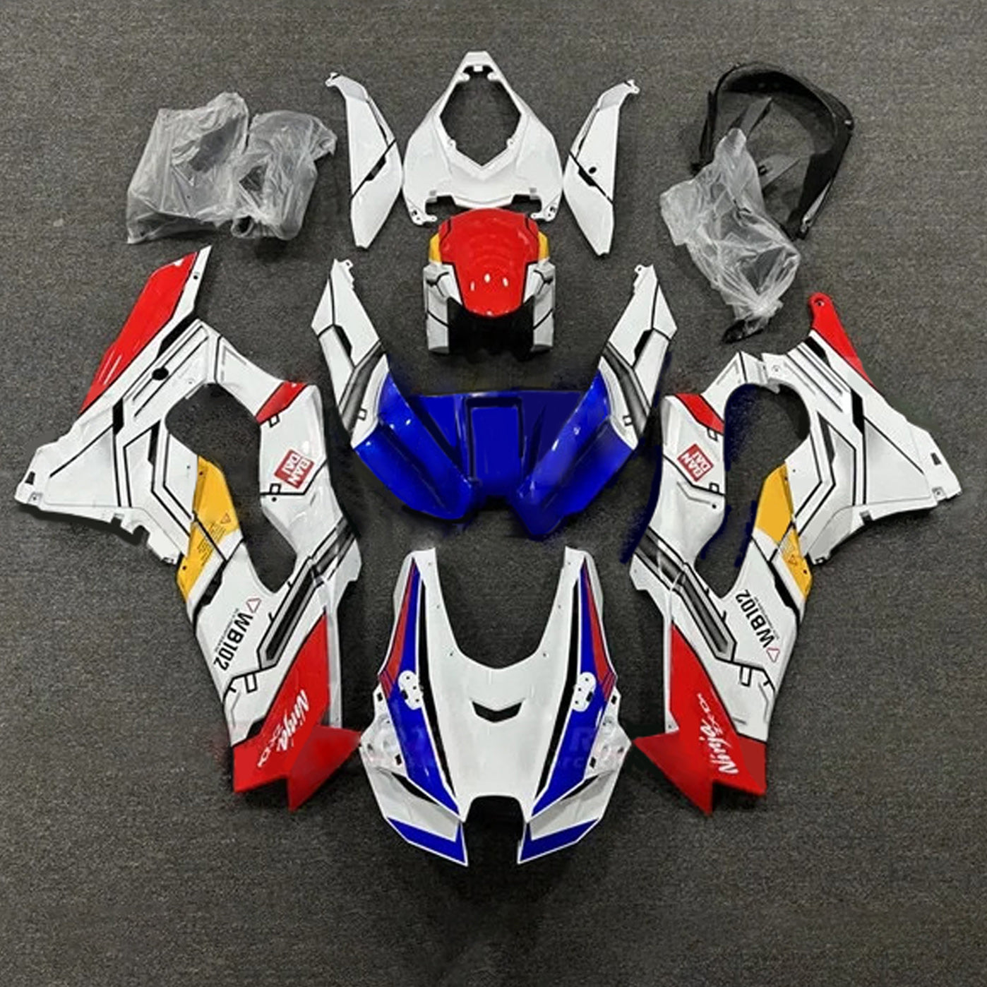 2021-2024 Kawasaki ZX-10R ZX-10RR Injection Fairing Kit Bodywork ABS