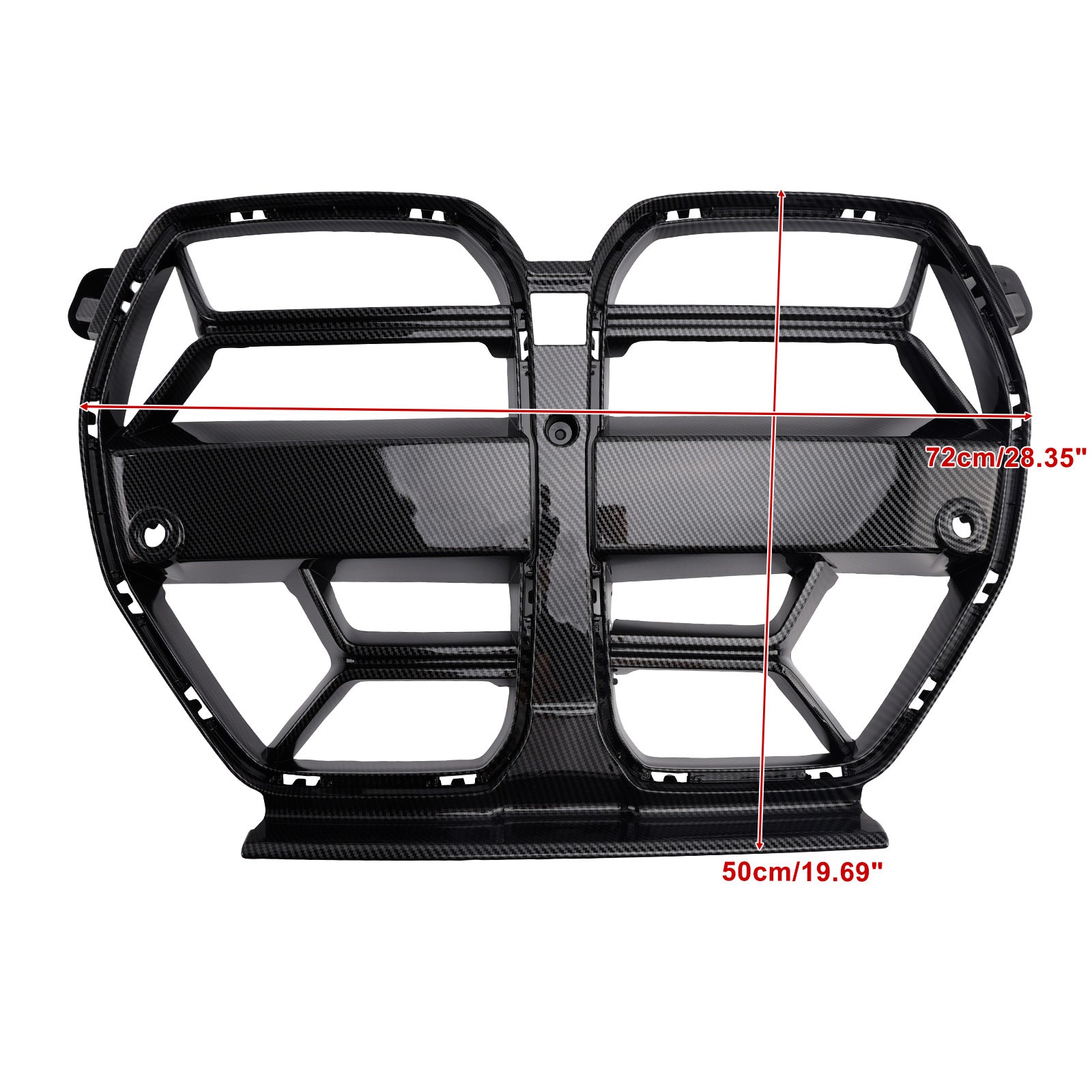 Grille de pare-chocs avant de Style CSL pour BMW M3 G80 M4 G82 2021 – 2026, noir brillant
