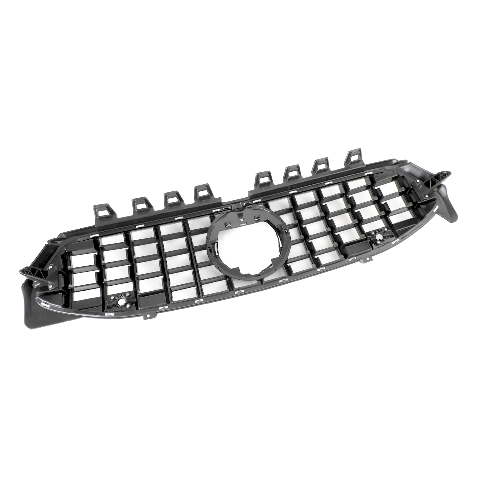 Svart frontstøtfangergitter Grill Passer til Mercedes CLA Class W118 C118 2020-2023 GTR