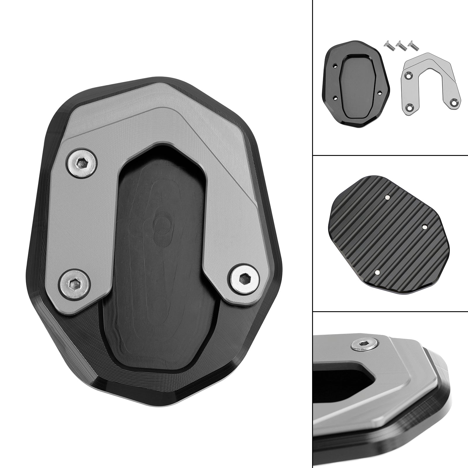 Kickstand Enlarge Plate Pad fit for Ducati Scrambler 400/800/1100 2015-2020