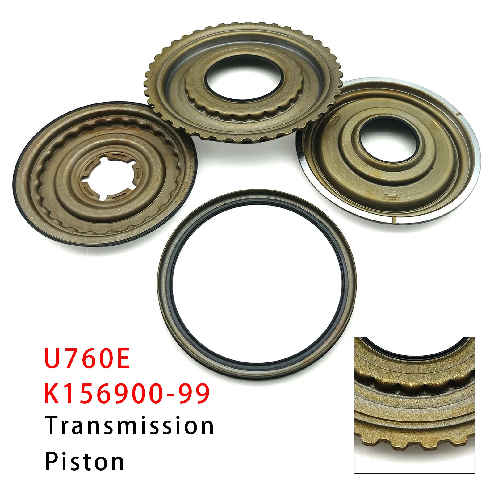 Kit de pistons U760E à partir de 2008, 4 pistons collés K156900-99
