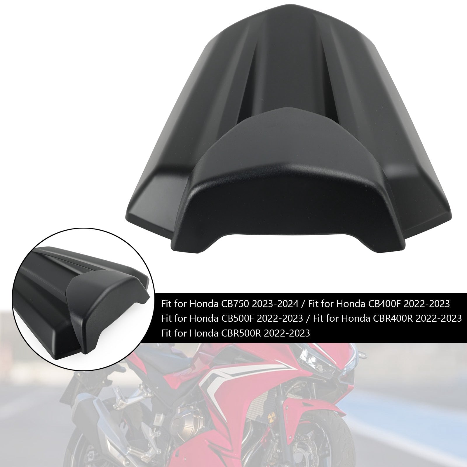 2022-2023 Honda CBR500R kuipafdekking achterbank